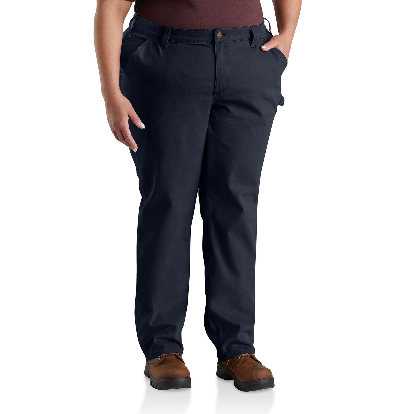Women's Canvas Work Pant - Relaxed Fit - Rugged Flex®