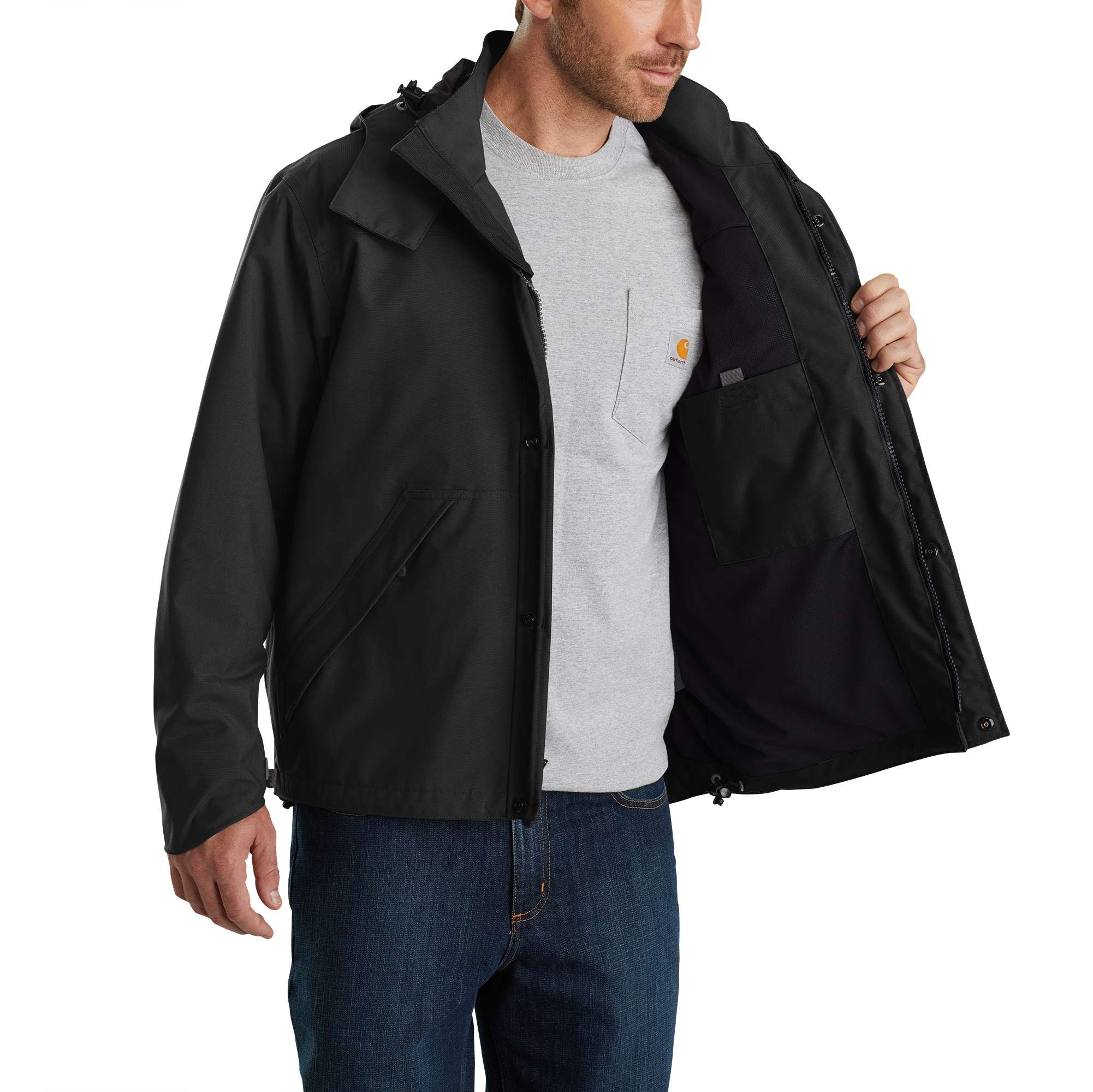 Shoreline Waterproof Breathable Jacket | Carhartt Reworked