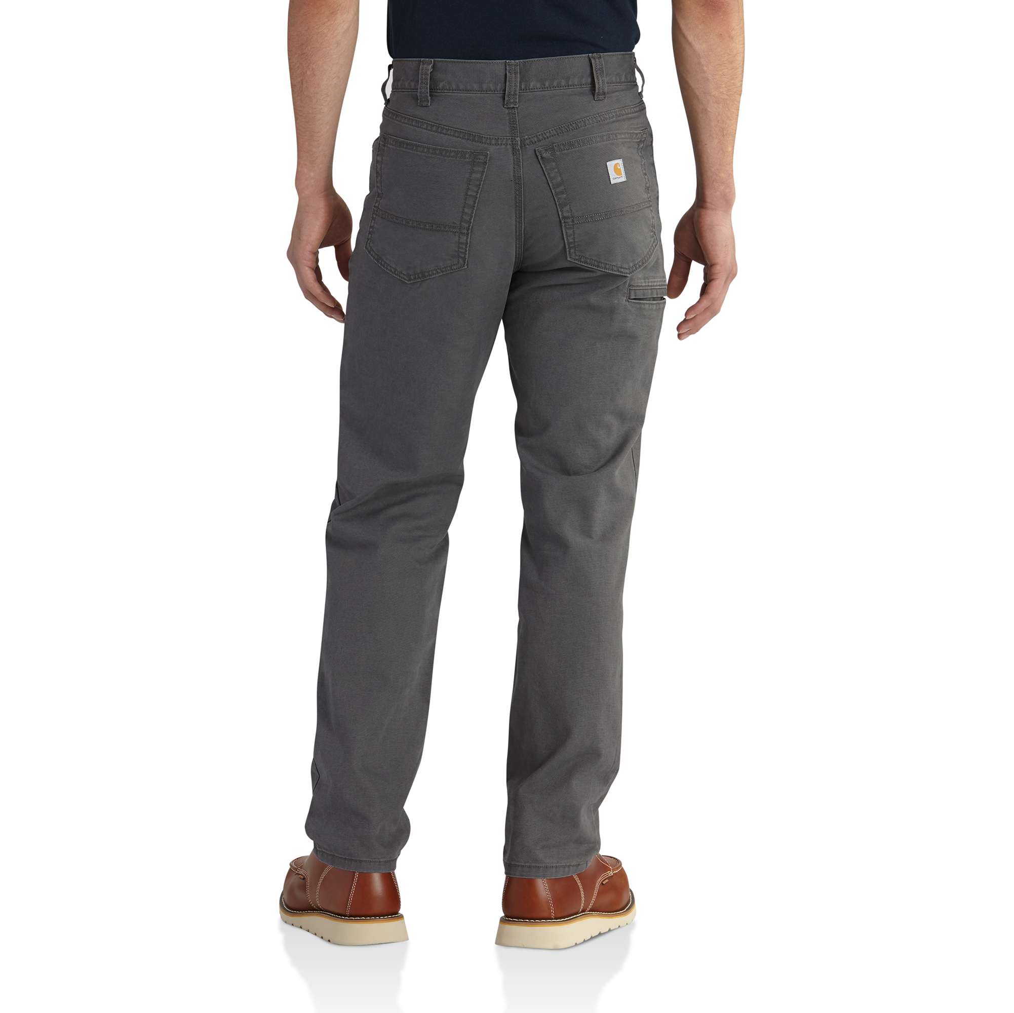 Rugged Flex Relaxed Fit Canvas 5 Pocket Work Pant