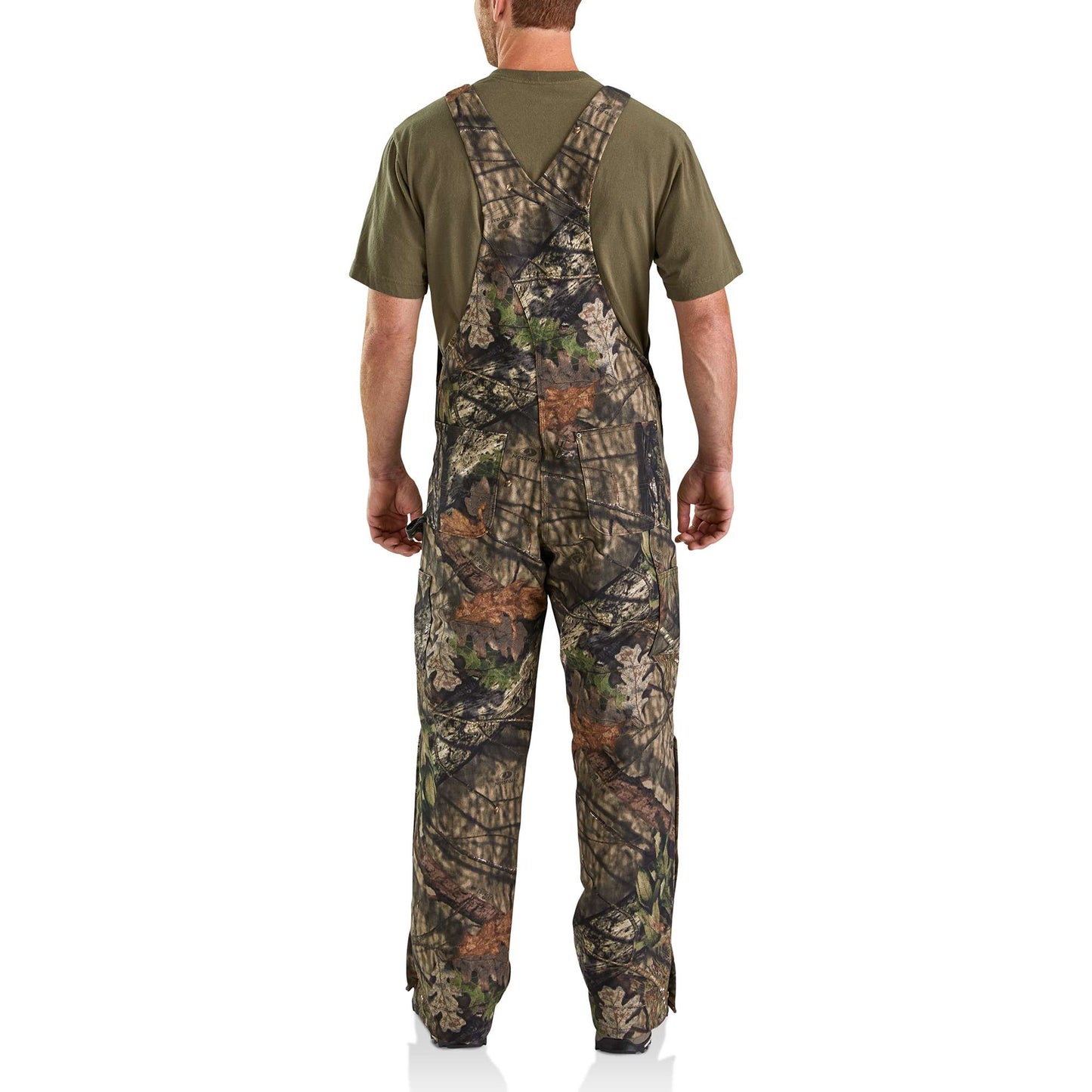 Quilt Lined Camo Bib Overalls Carhartt Reworked