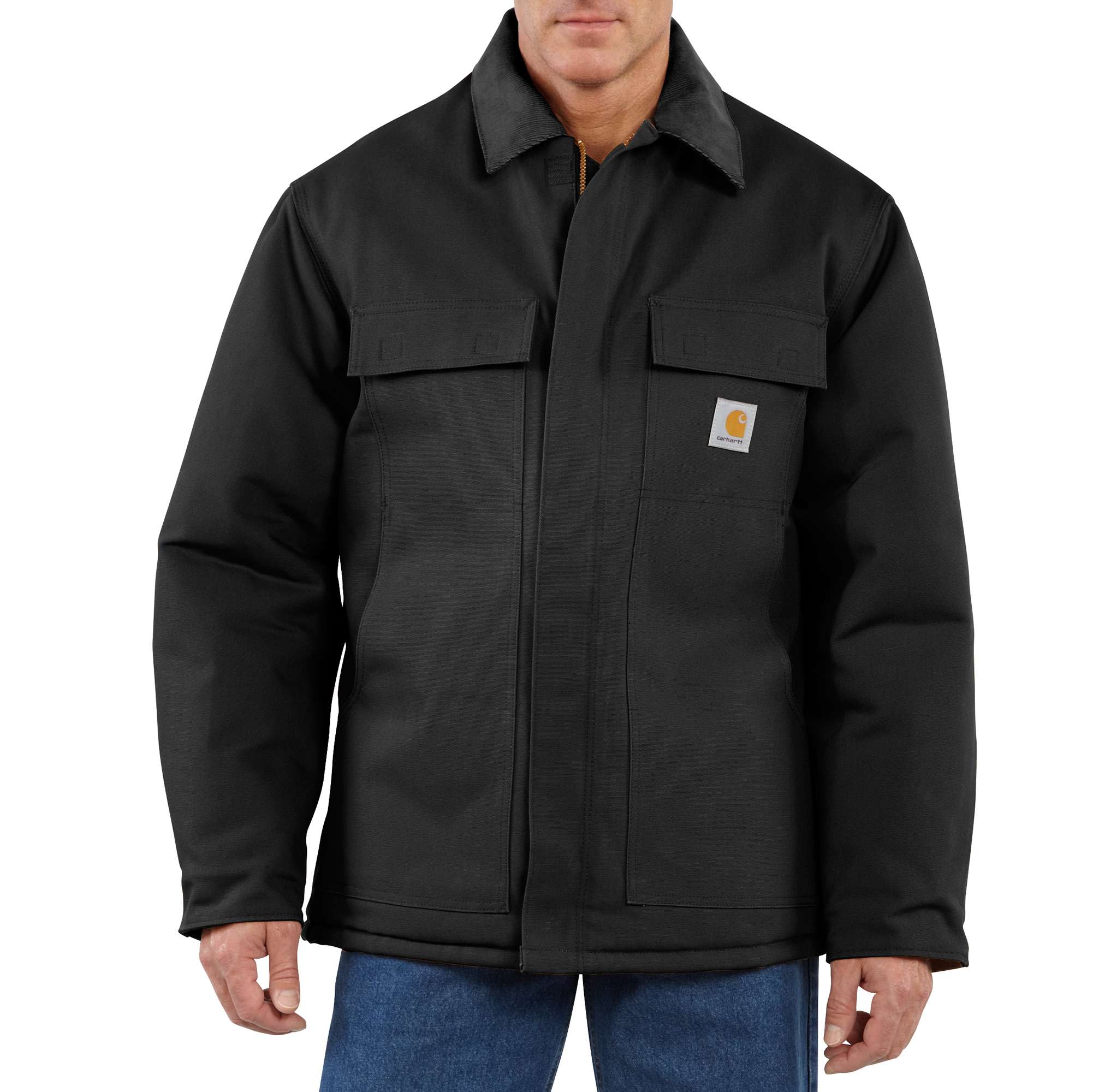 Loose Fit Firm Duck Insulated Traditional Coat | Carhartt Reworked