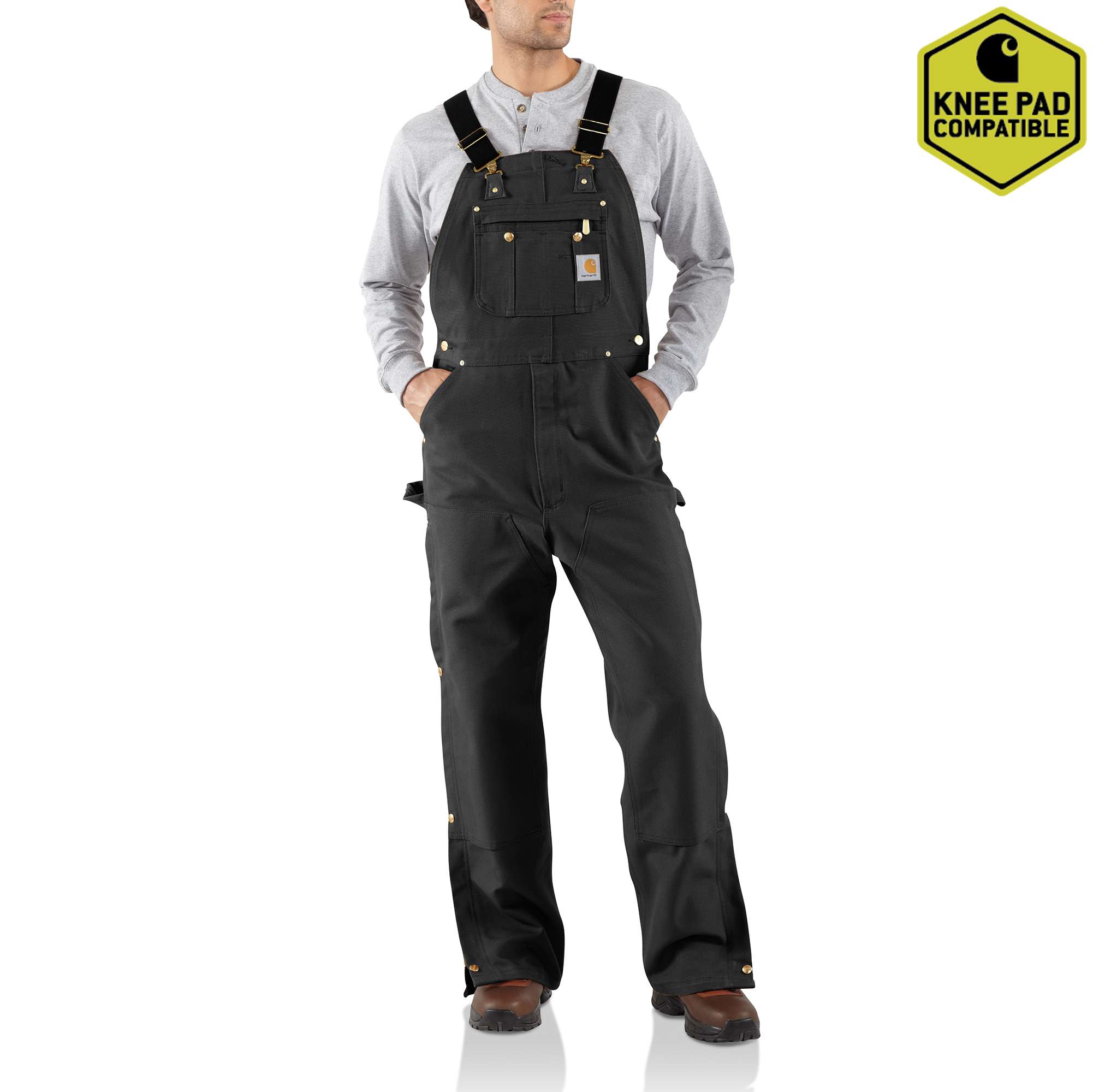Loose Fit Firm Duck Bib Overall | Carhartt Reworked