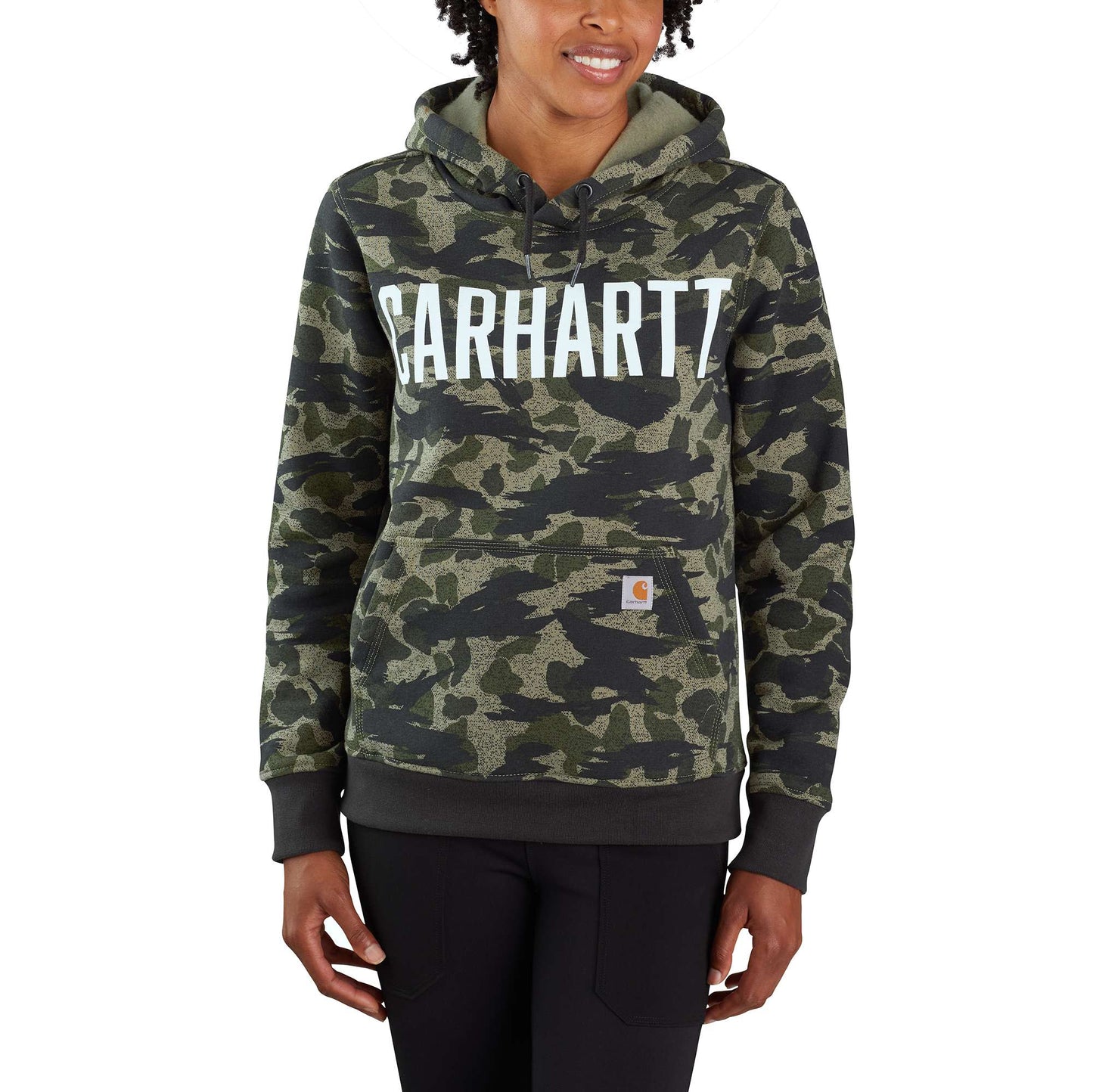 Relaxed Fit Midweight Camo Graphic Sweatshirt