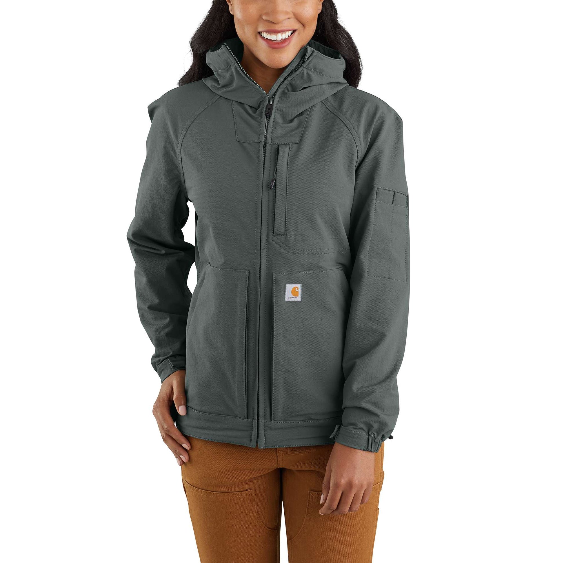 Women's Storm Defender® Relaxed Fit Lightweight Jacket - 1 Warm Rating |  Carhartt Reworked