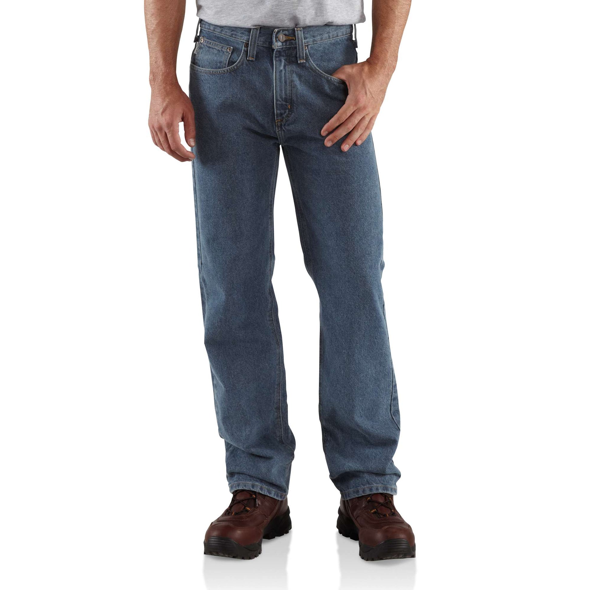 Relaxed-Fit Straight-Leg Jean