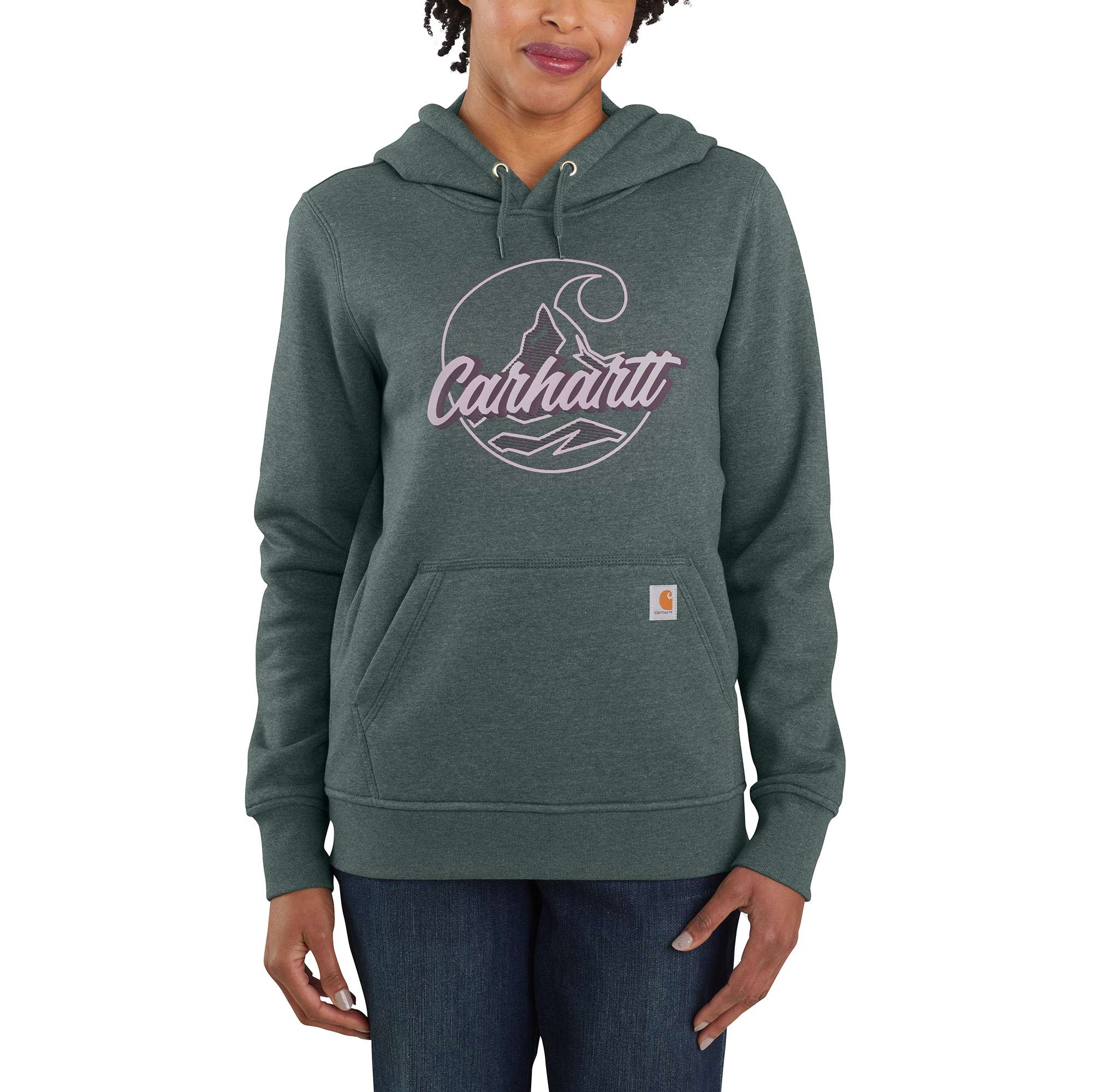 Relaxed Fit Midweight C Logo Graphic Sweatshirt | Carhartt Reworked