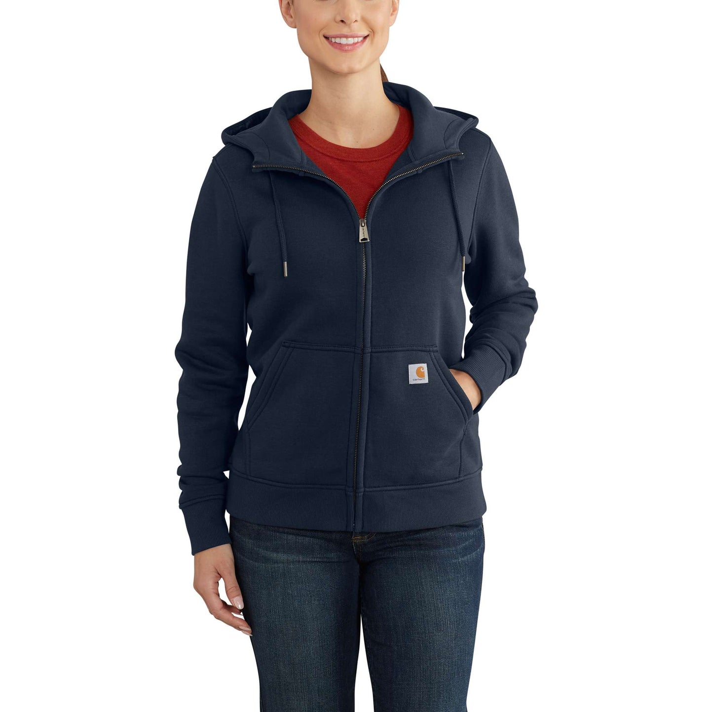 Relaxed Fit Midweight Full-Zip Sweatshirt
