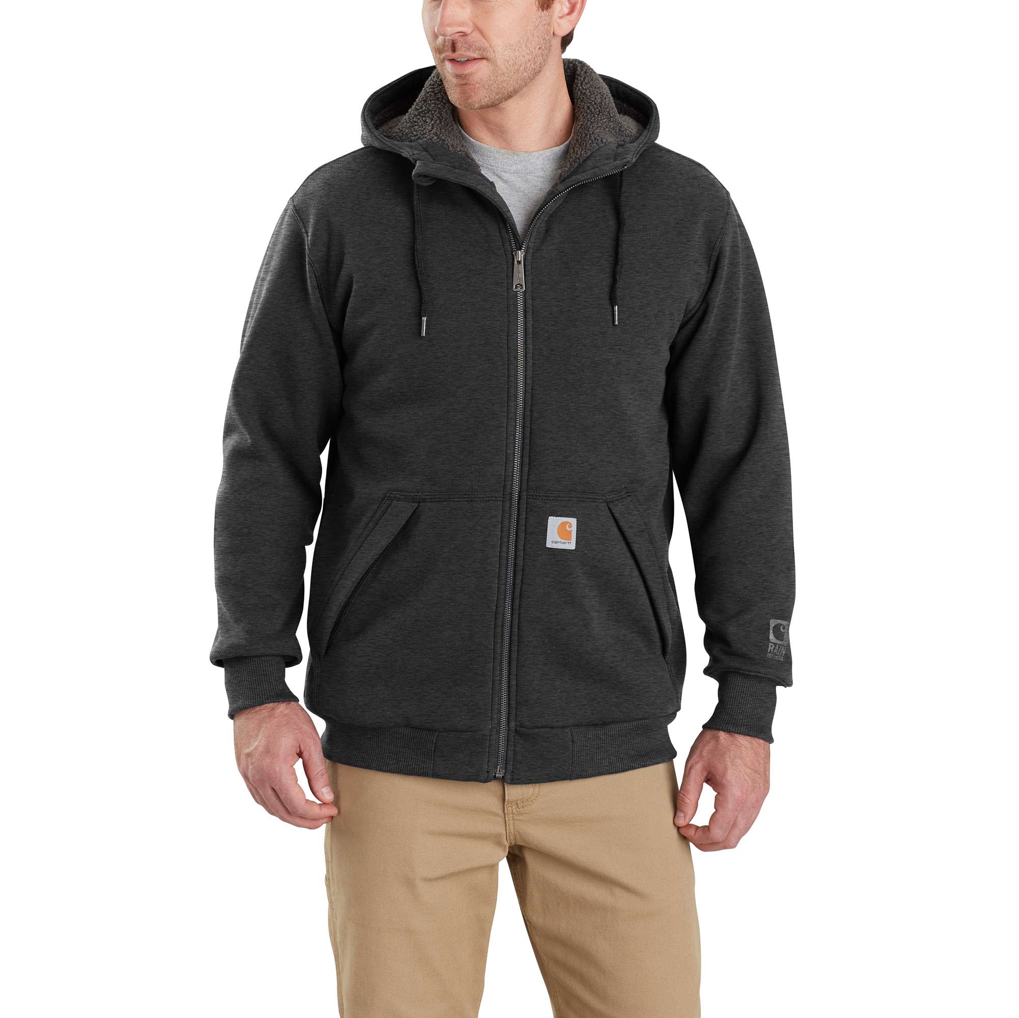 Carhartt sweatshirt best sale rain defender