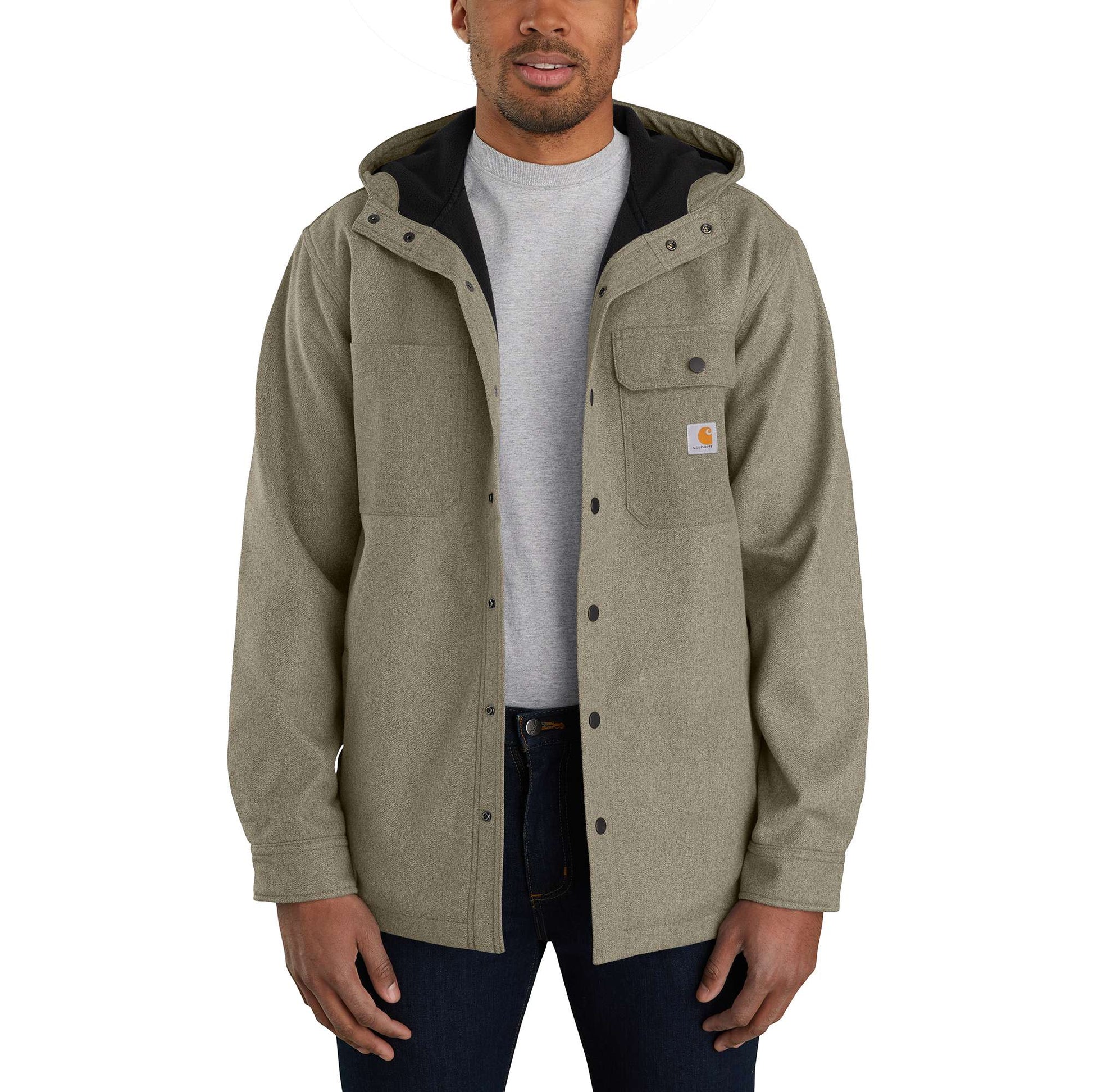 Carhartt 105022 Rain Defender® Relaxed Fit Hooded Shirt Jacket