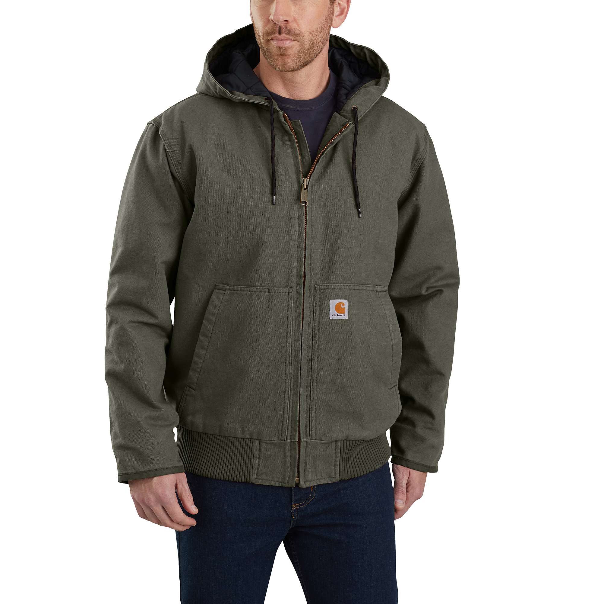 Loose Fit Washed Duck Insulated Active Jac | Carhartt Reworked