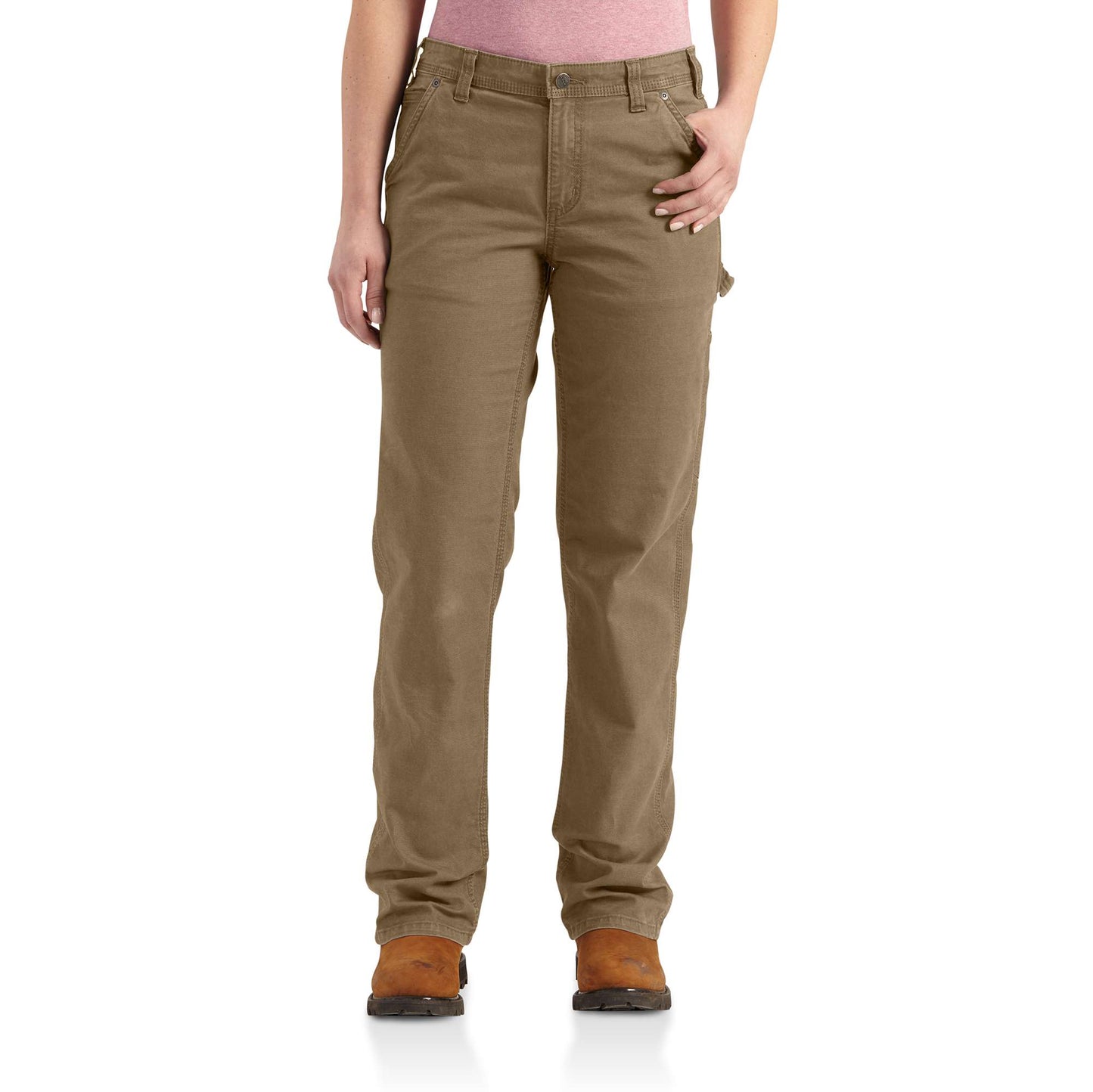 Carhartt Women's Work Pants Crawford Canvas Loose Fit 102080
