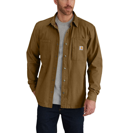 Rugged Flex® Rigby Shirt Jac/Fleece-Lined