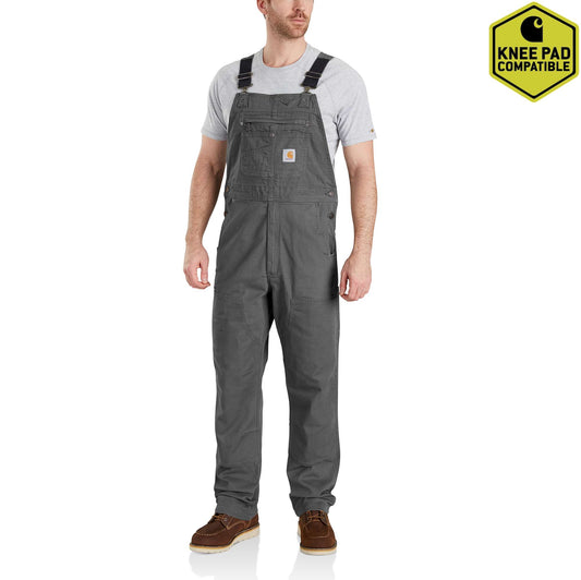 Rugged Flex® Relaxed Fit Canvas Bib Overall
