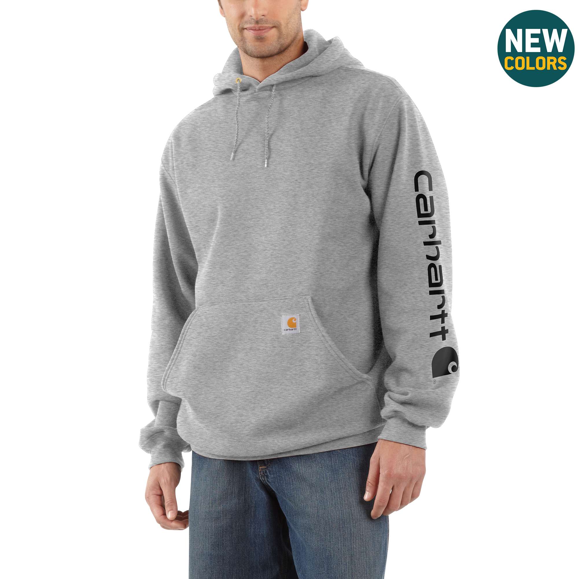 Claystone heather carhartt discount hoodie