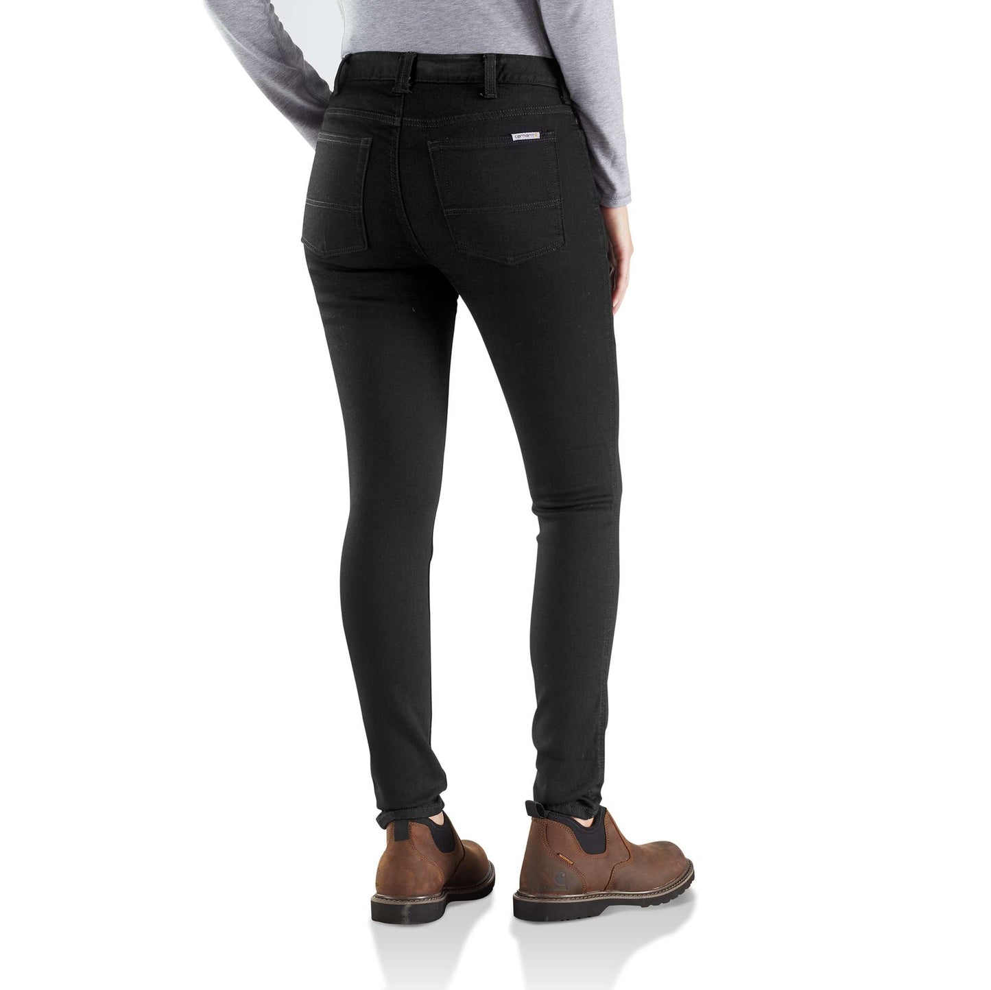 Carhartt Women's Slim Fit Black Crawford Skinny Leg Pants L85904