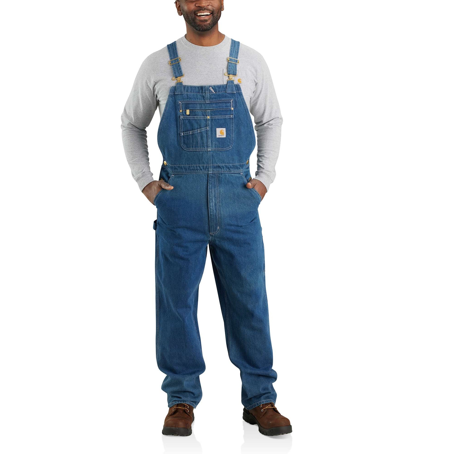 Loose Fit Denim Bib Overall Carhartt Reworked