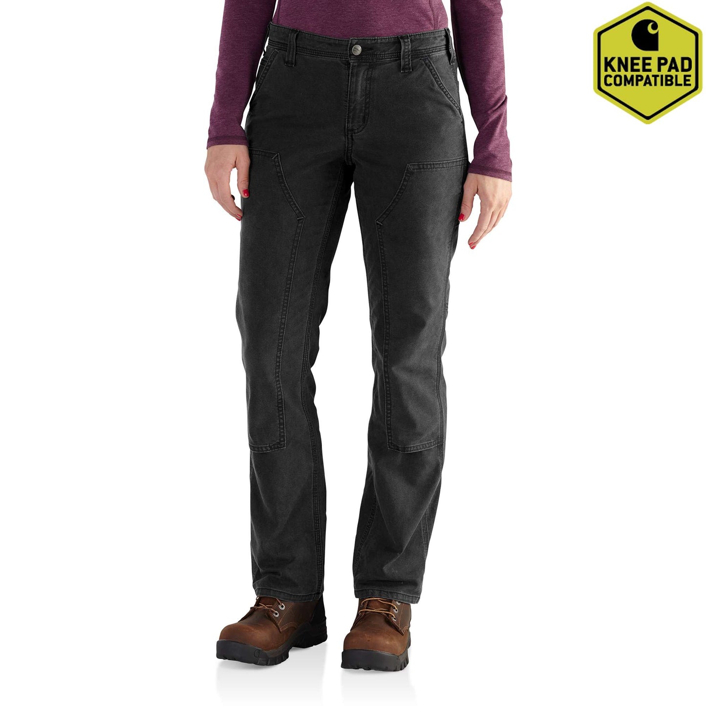 Carhartt Rugged Flex Relaxed-Fit Double-Front Jeans for Ladies
