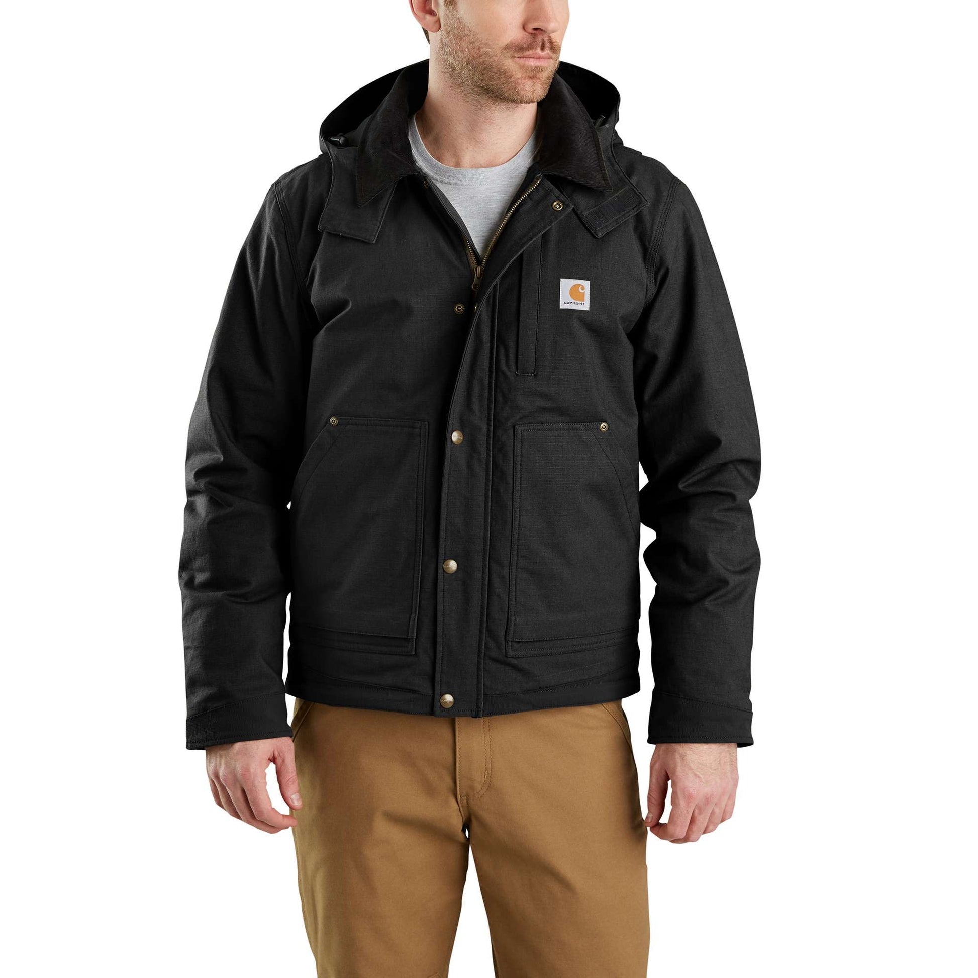 Full Swing® Relaxed Fit Ripstop Insulated Jacket - 3 Warmest