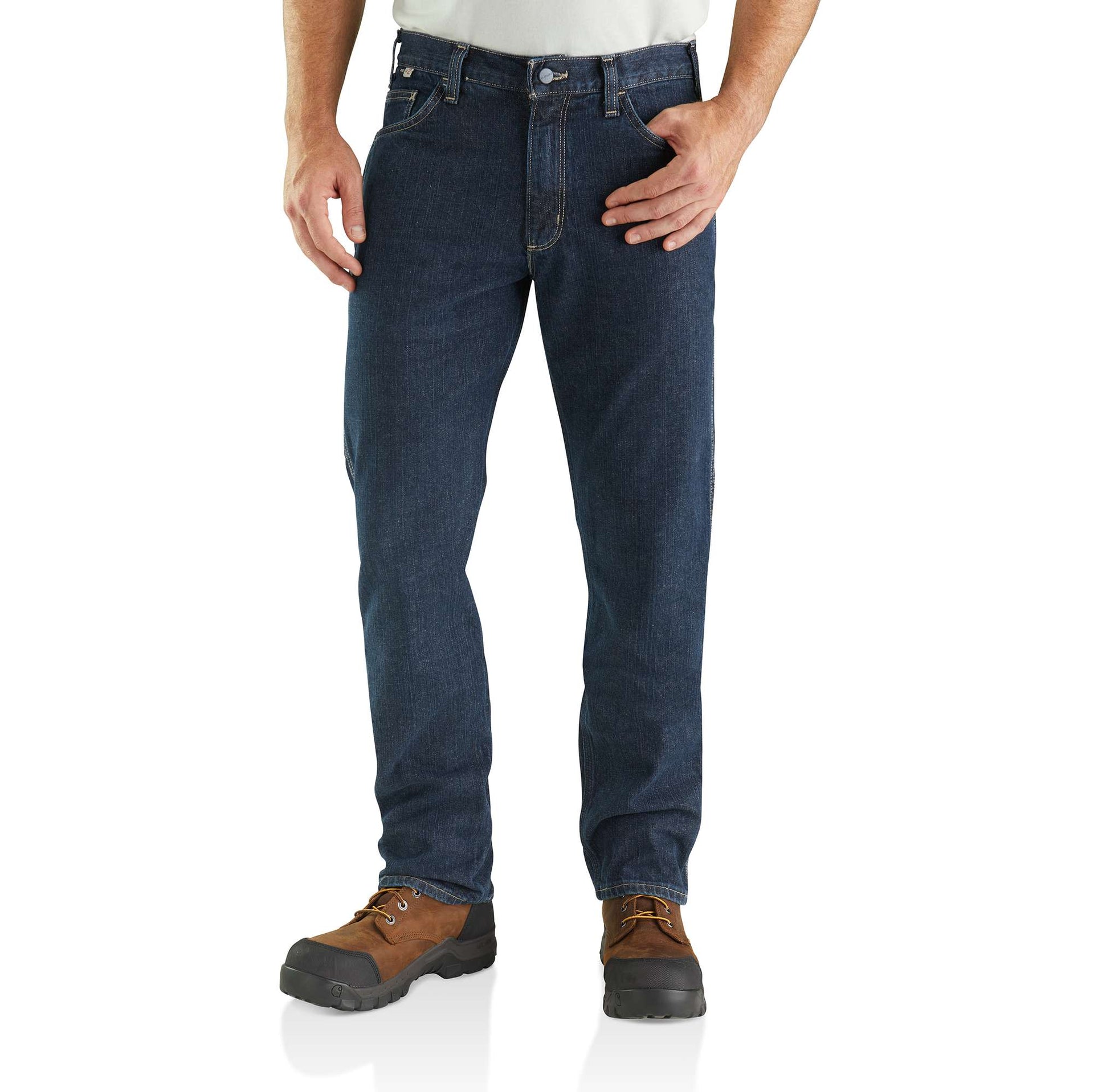 Carhartt Men's Flame-Resistant Rugged Flex Relaxed Canvas Pants