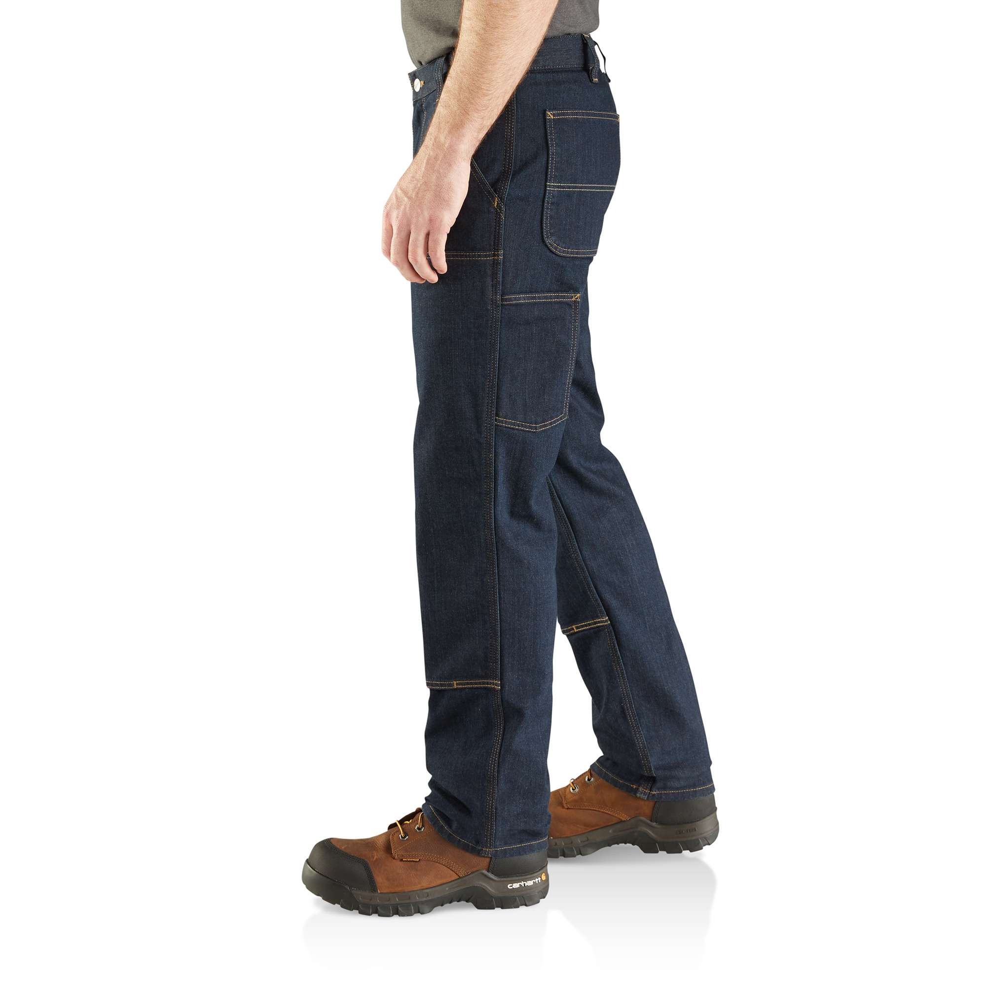 WS Workwear Mens Stretch Jeans With Reflective Tape - | Bunzl Safety AU
