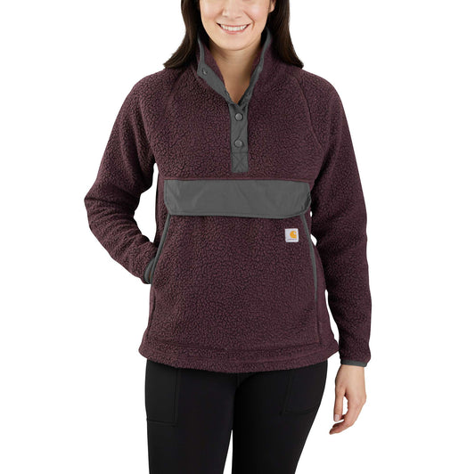 Women's Relaxed Fit Fleece Pullover - 2 Warmer Rating