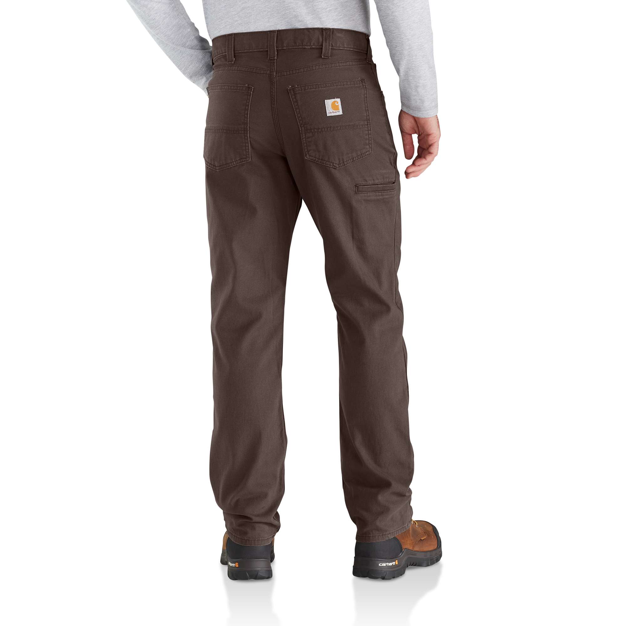 Carhartt Rugged Flex Relaxed Fit Canvas Work Pant Black – Shoeteria