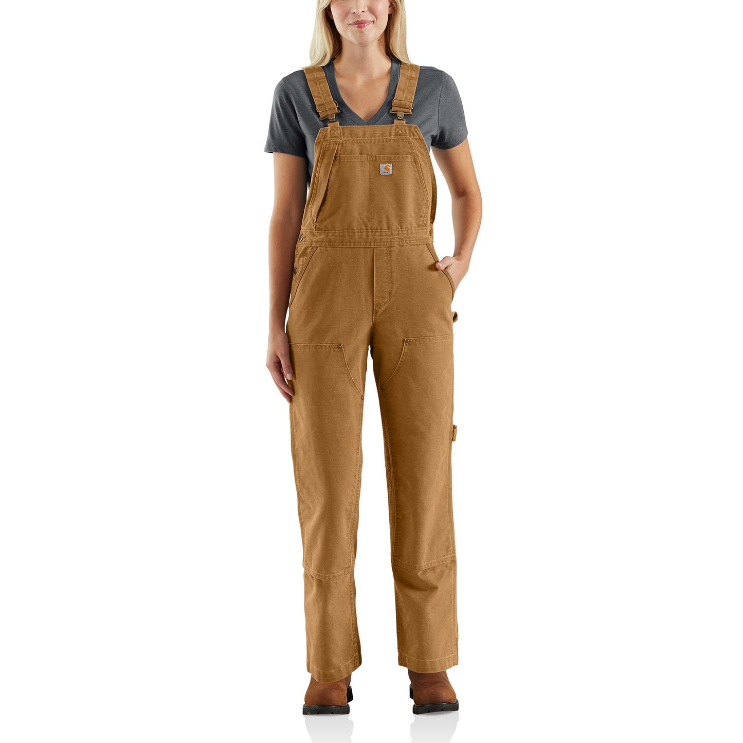 Weathered Duck Unlined Wildwood Bib Overall