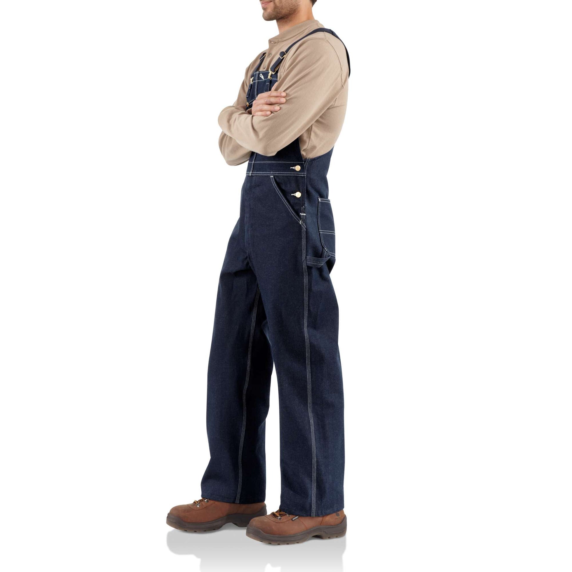 Carhartt Men's Loose Fit Denim Bib Overall - Traditions Clothing