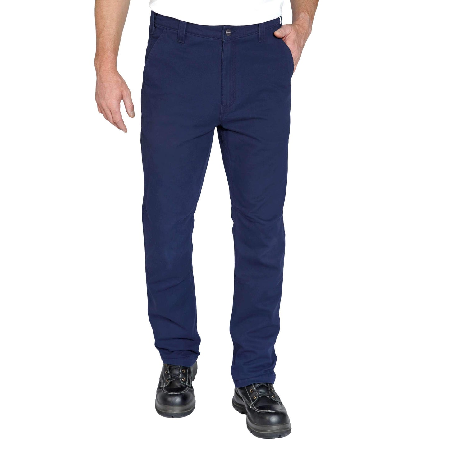 Rugged Flex® Straight Fit Canvas 5-Pocket Tapered Work Pant