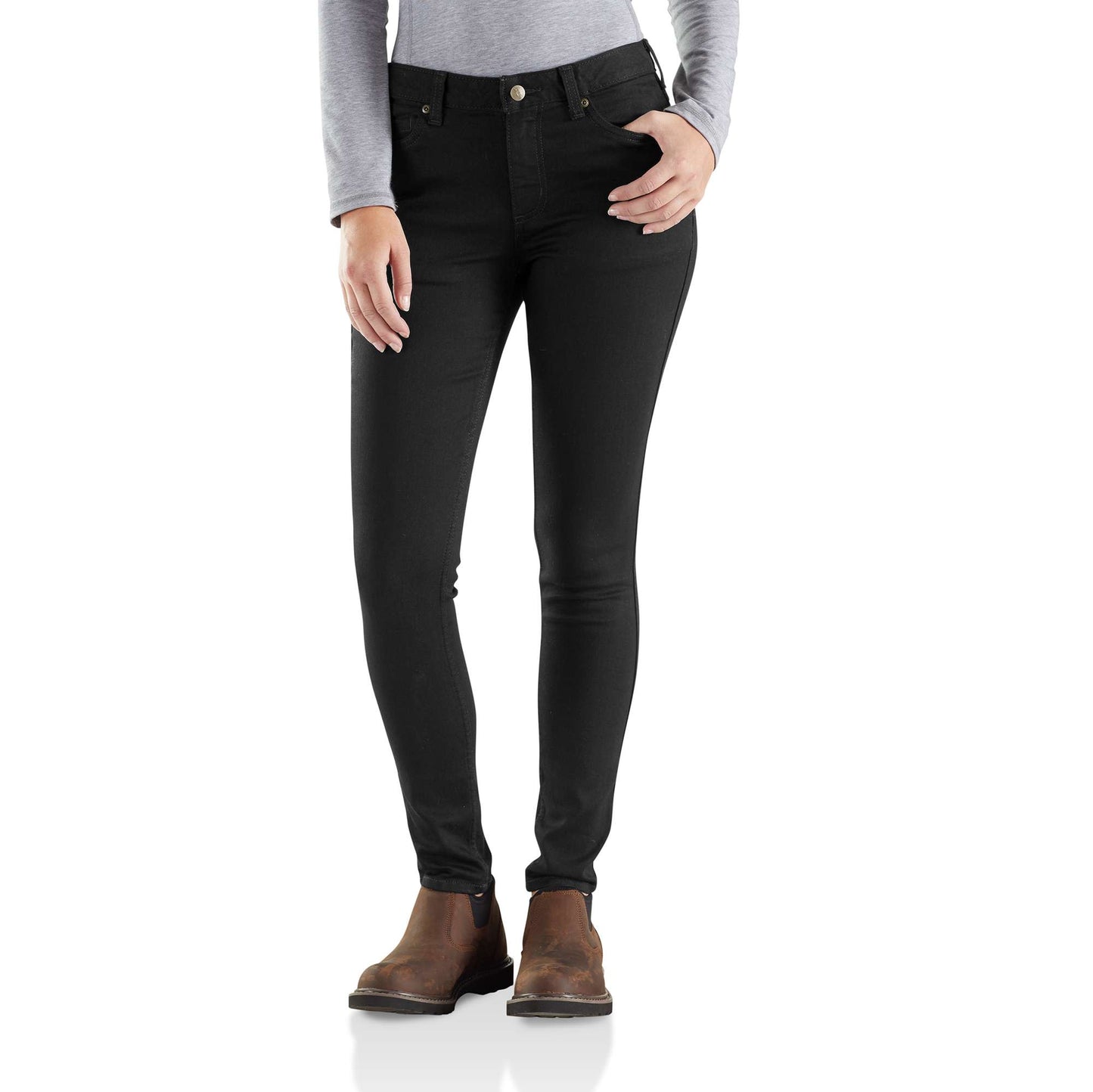 Slim-Fit Crawford Double-Front Pant