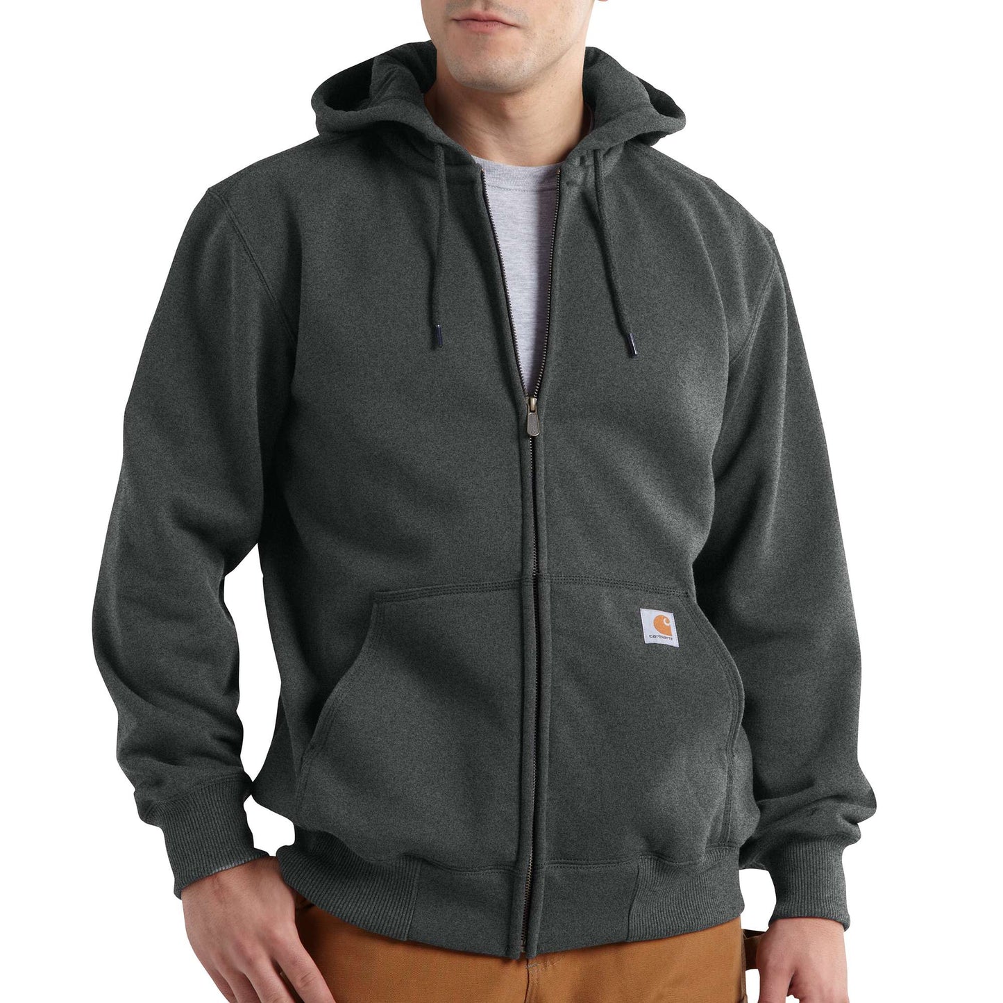 Rain Defender® Loose Fit Heavyweight Full-Zip Sweatshirt | Carhartt ...