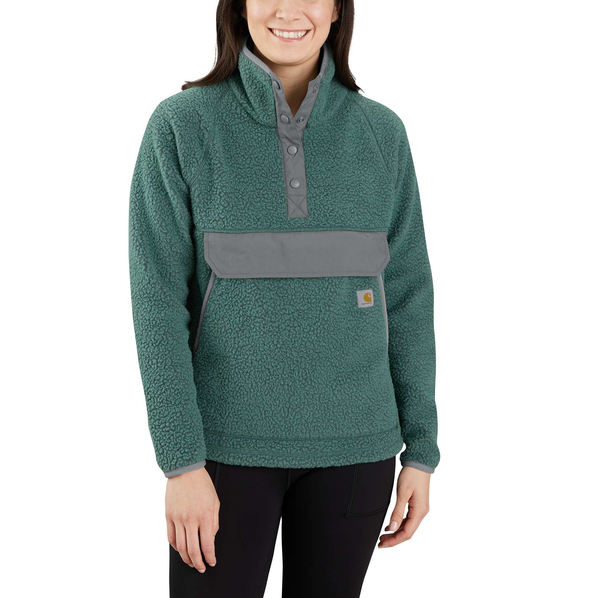 RELAXED FIT FLEECE PULLOVER