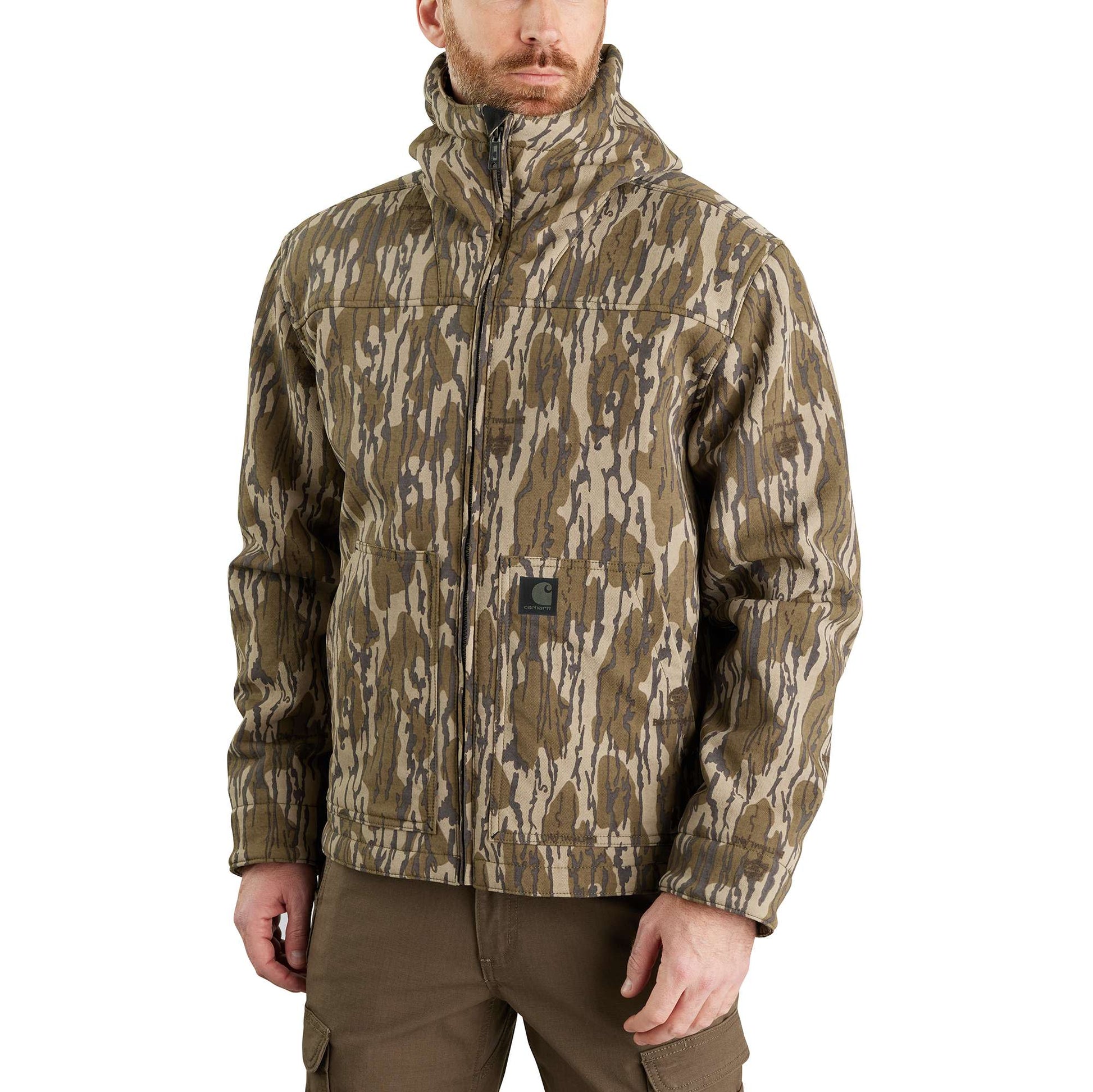 Super Dux™ Relaxed Fit Sherpa-Lined Camo Active Jacket