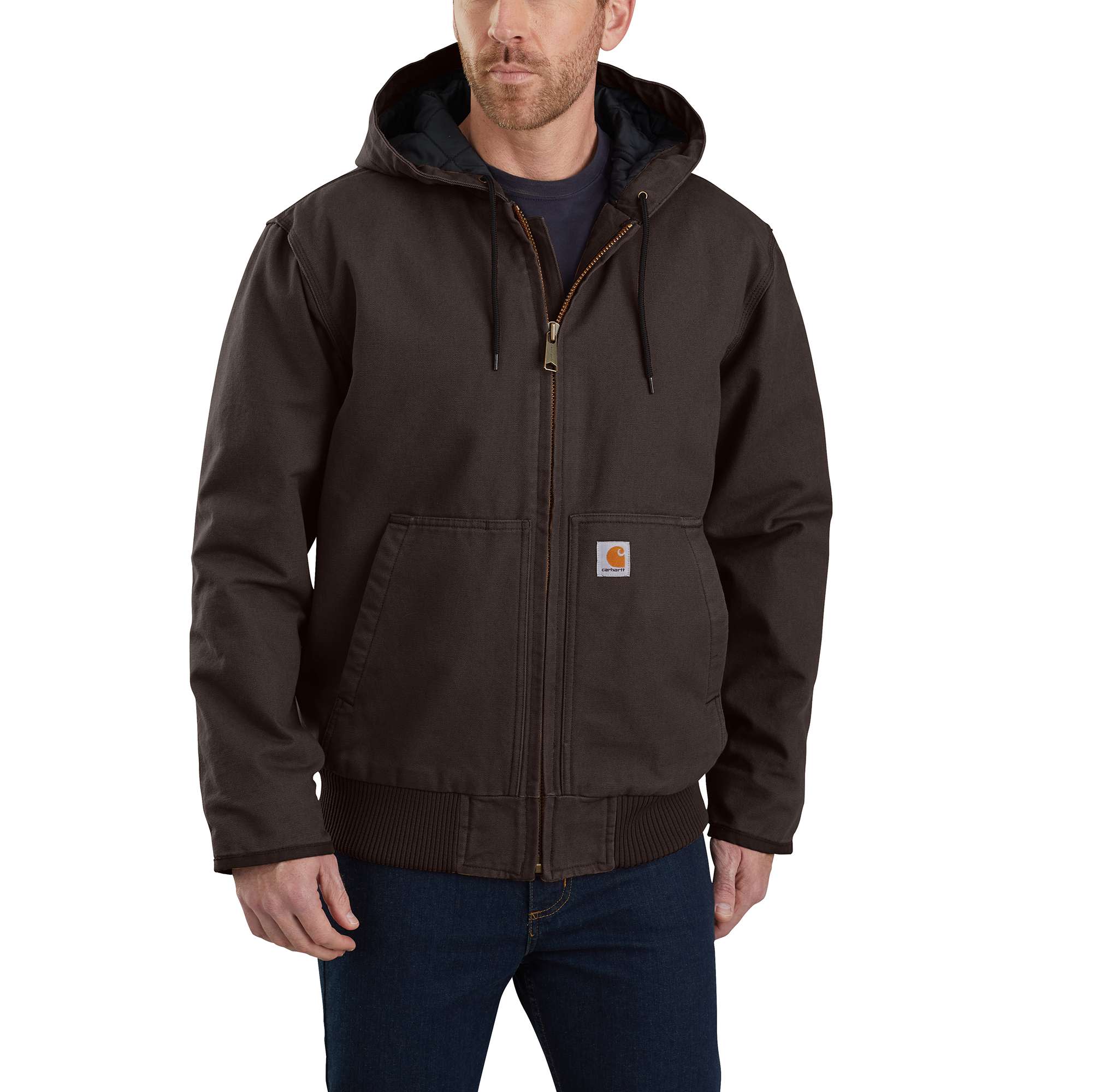 Loose Fit Washed Duck Insulated Active Jac | Carhartt Reworked