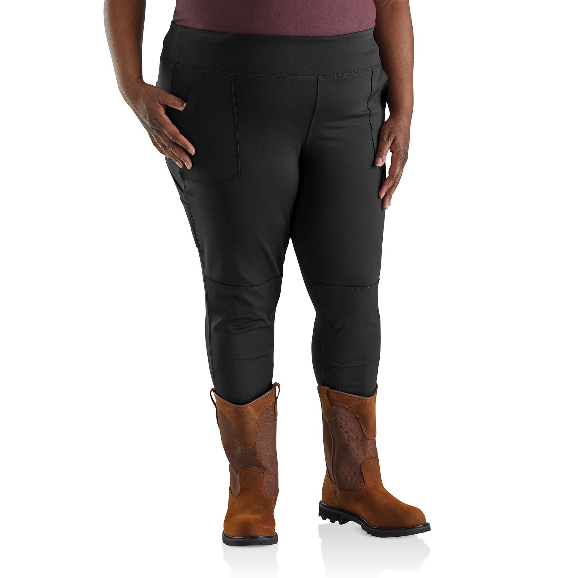 Carhartt, Pants & Jumpsuits, Carhartt Womens Black Force Lightweight Utility  Leggings Size M Tall