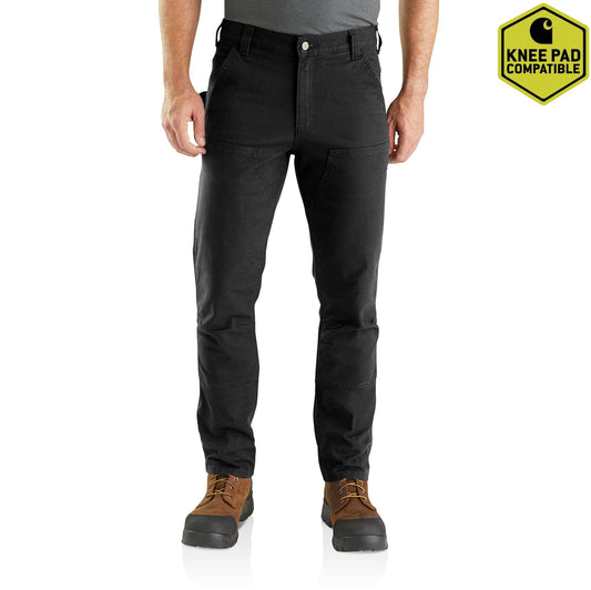 Rugged Flex® Straight Fit Duck Double-Front Tapered Utility Work Pant