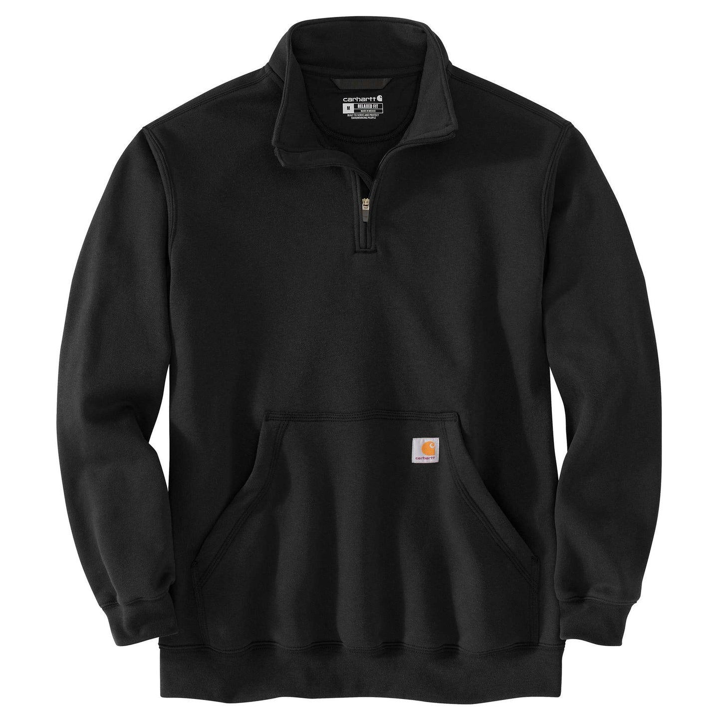 Loose Fit Midweight Quarter-Zip Mock-Neck Sweatshirt | Carhartt Reworked