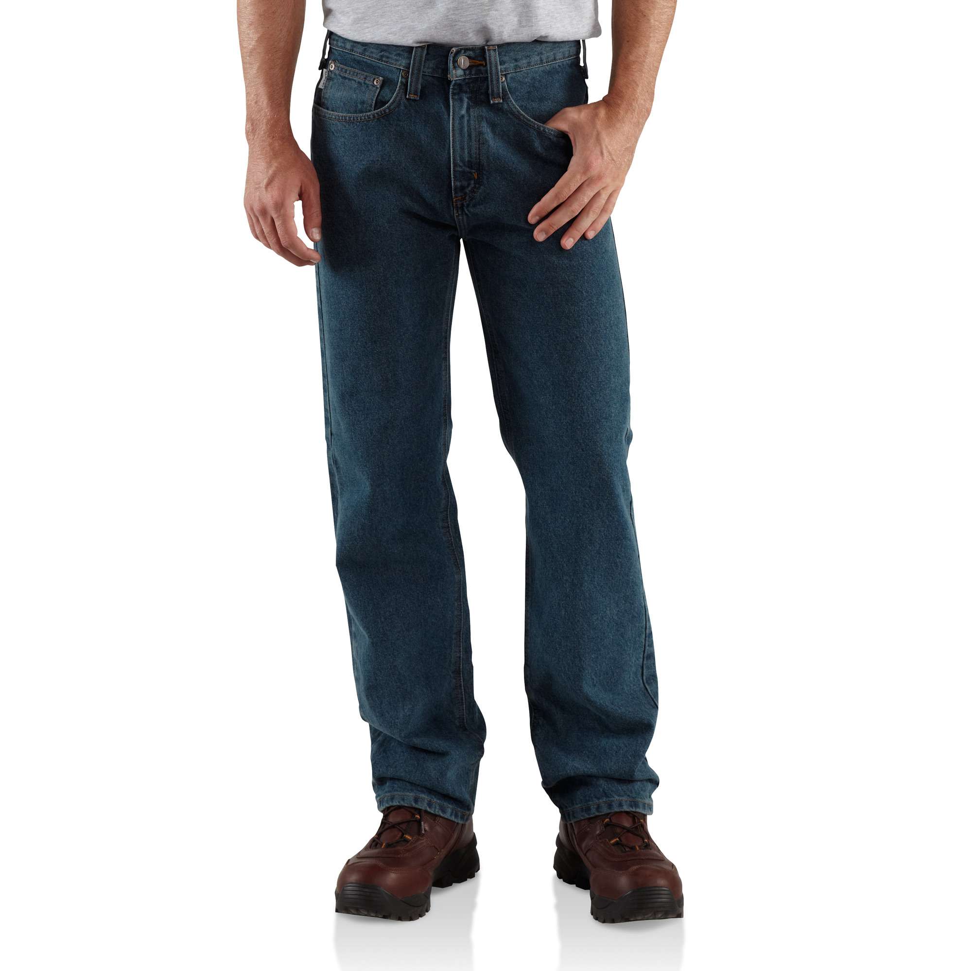 Relaxed-Fit Straight-Leg Jean