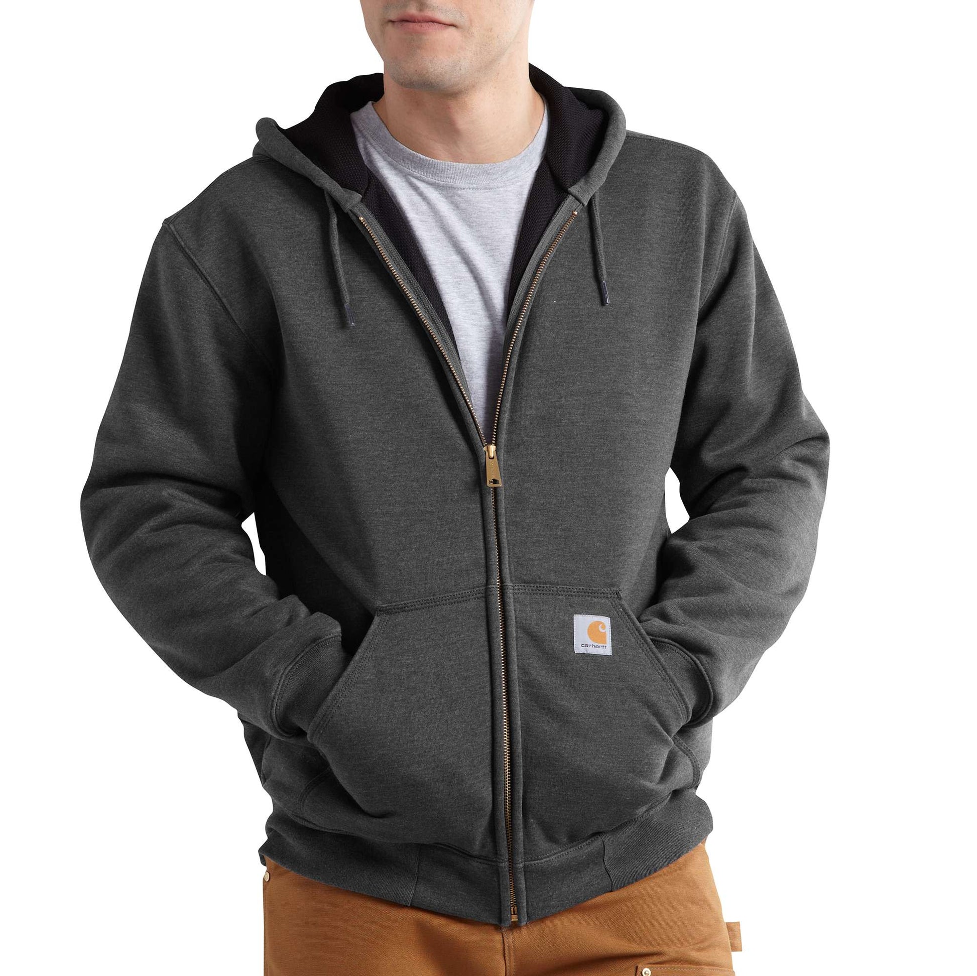 Rain Defender® Rutland Thermal-Lined Hooded Zip-Front Sweatshirt ...