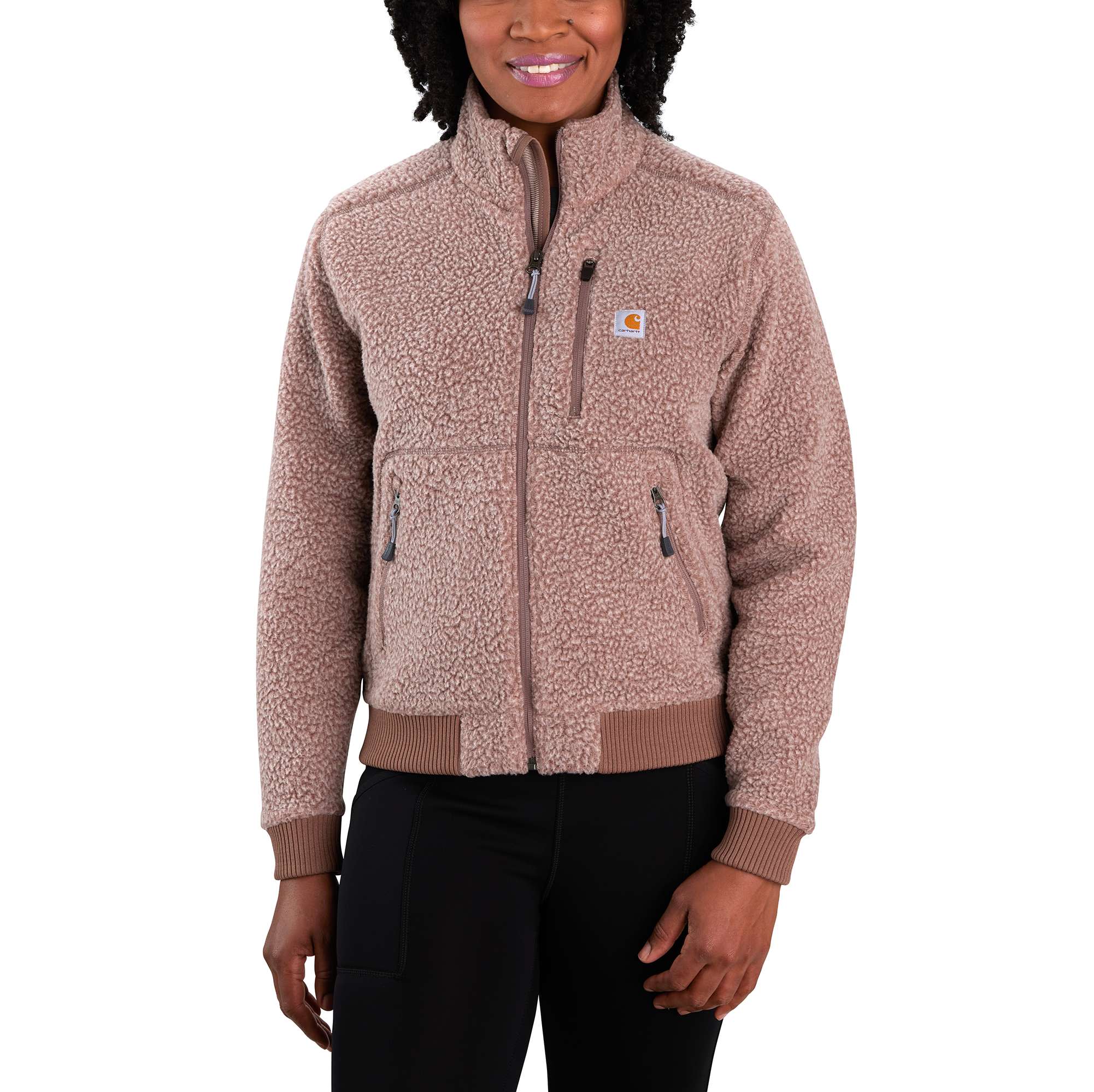 Wrangler Women's Denim Sherpa Hooded Jacket- Western Clothes