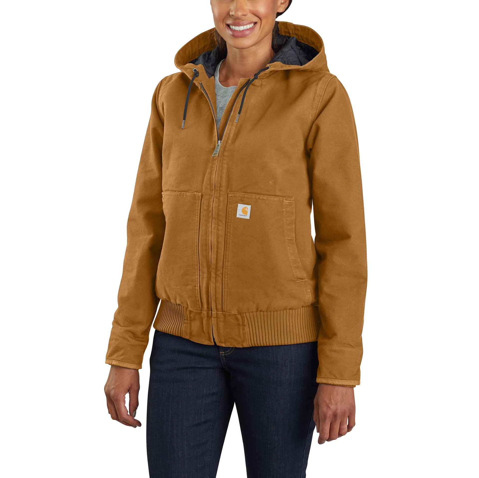 Veste de travail femme Duck de canard - Carhartt - Carhartt Marron - taille  L