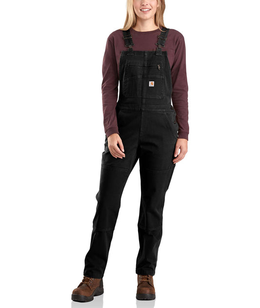 Rugged Flex Twill Double Front Bib Overall