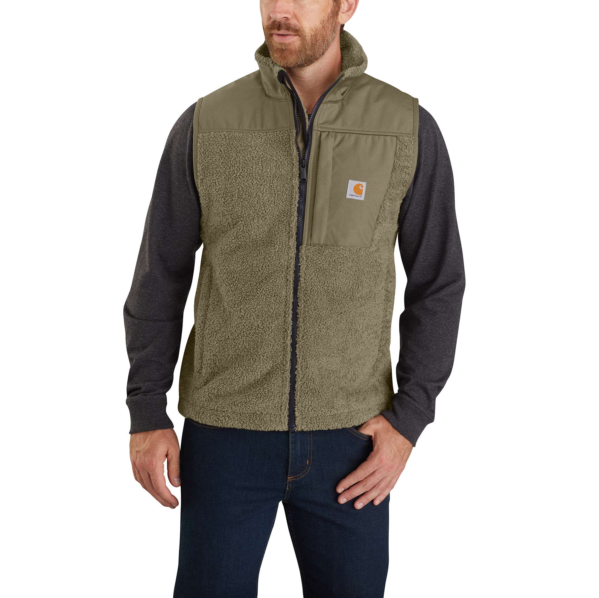 Carhartt yukon extremes wind best sale fighter fleece active jacket