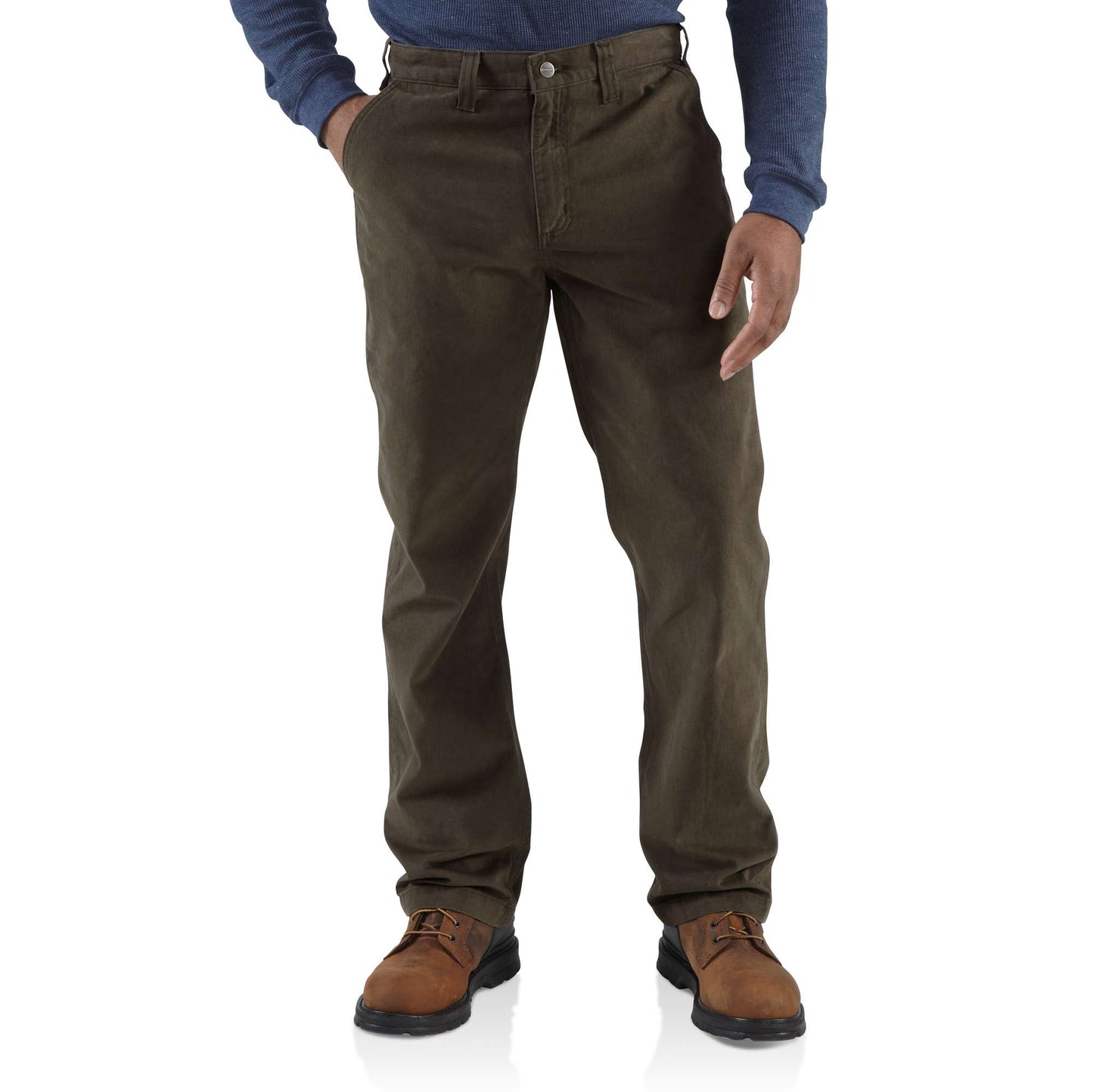 Relaxed Fit Twill 5-Pocket Work Pant