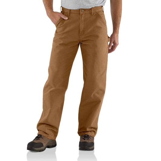 Loose Fit Washed Duck Utility Work Pant