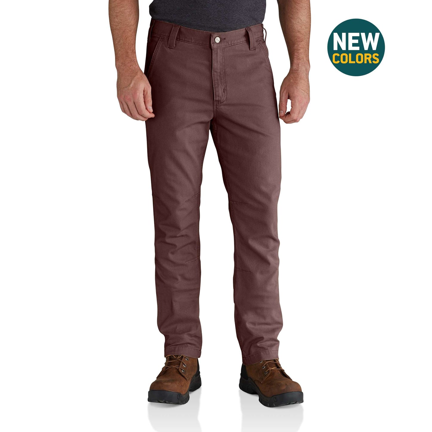 Rugged Flex® Straight Fit Canvas 5-Pocket Tapered Work Pant
