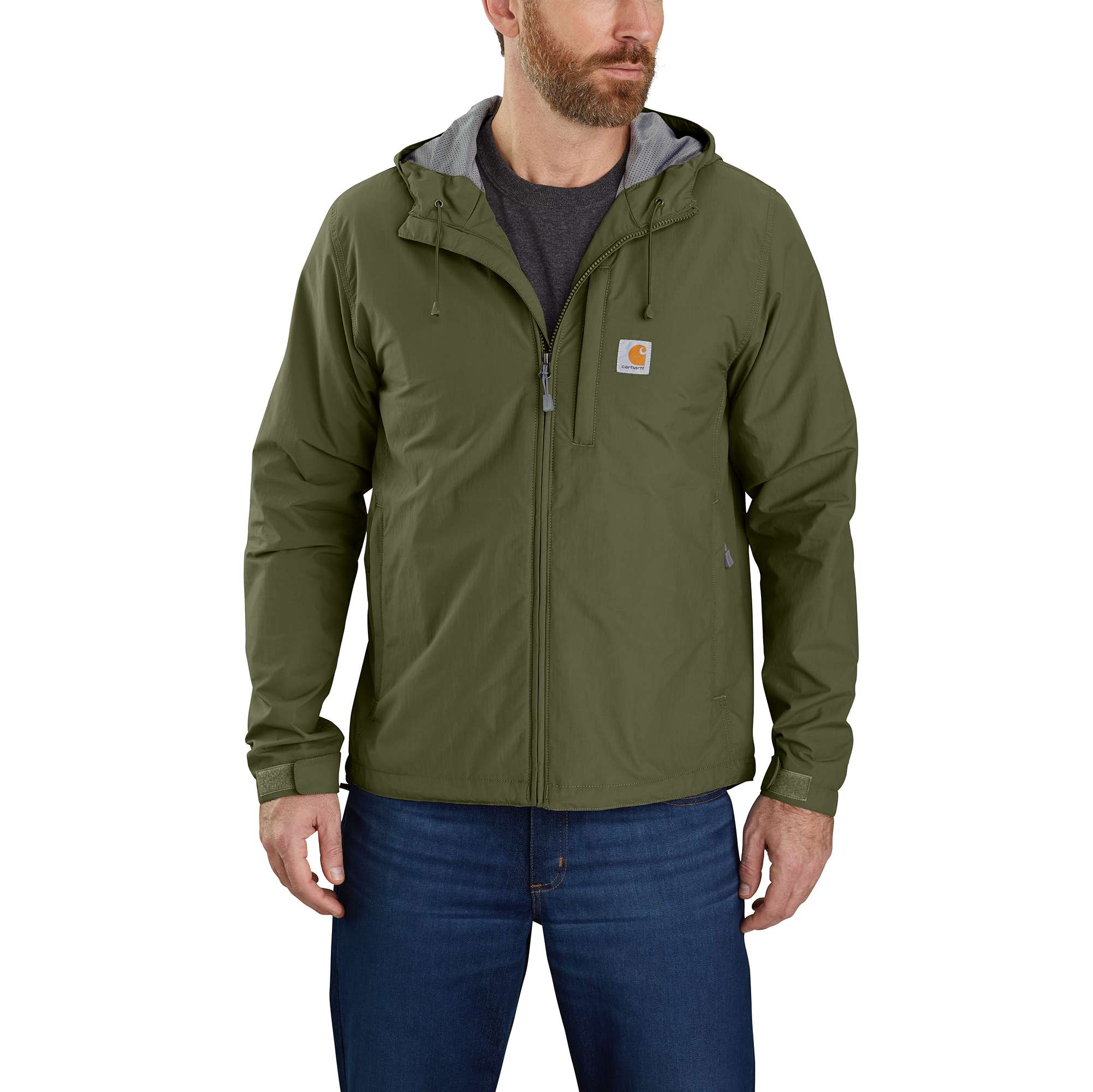 Carhartt lightweight hooded clearance jacket