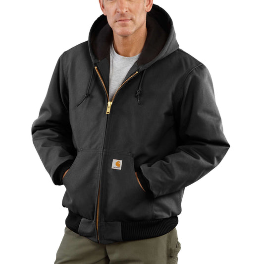 Loose Fit Firm Duck Insulated Flannel-Lined Active Jac