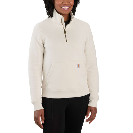 Relaxed Fit Midweight Half-Zip Sweatshirt