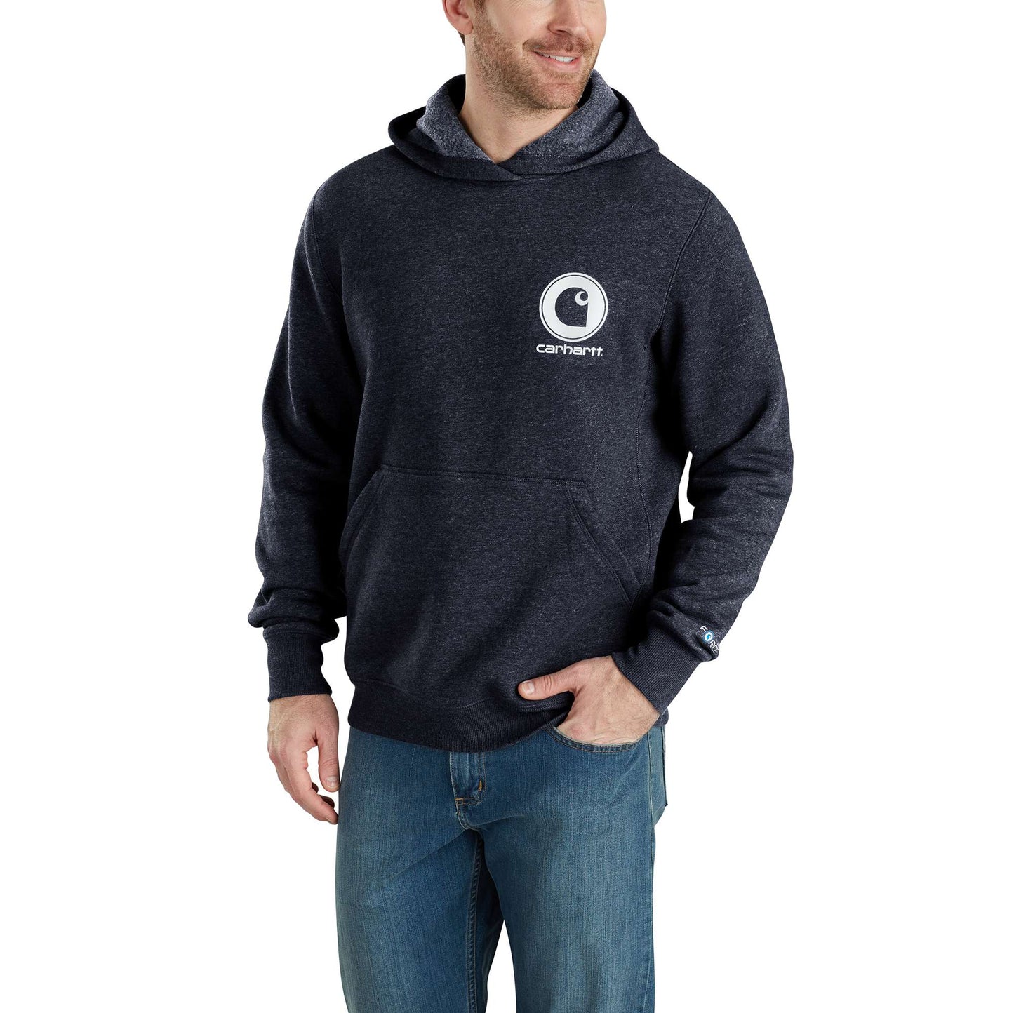 Carhartt Force® Delmont Graphic Hooded Sweatshirt